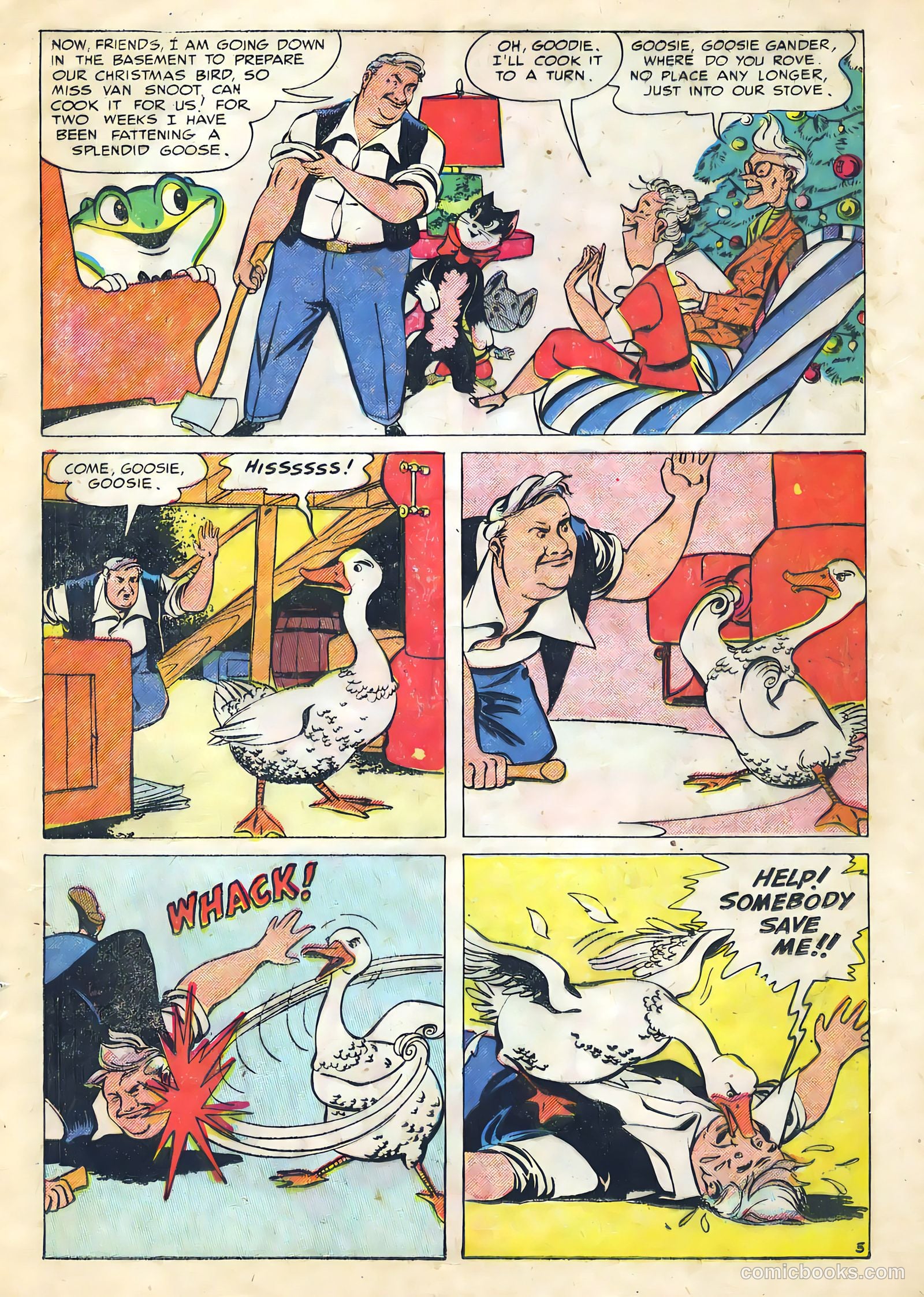 Buster Brown Comic Book #29 (1954) — page 17 of 36