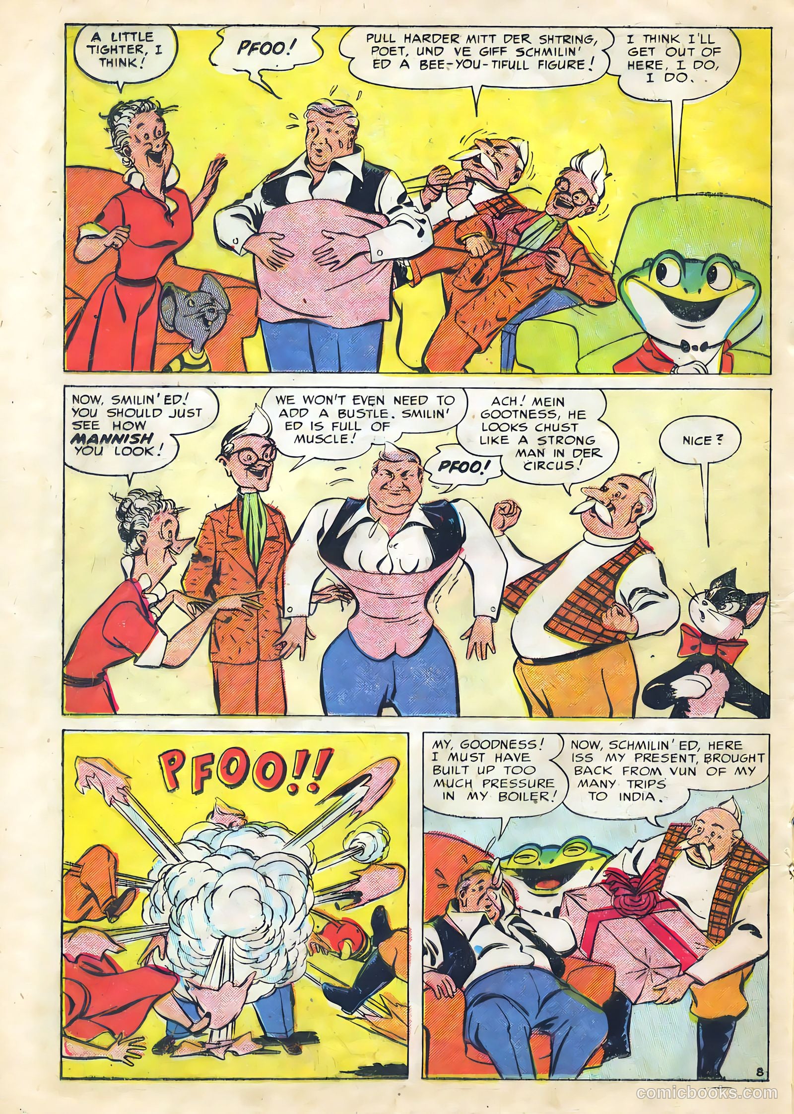 Buster Brown Comic Book #29 (1954) — page 20 of 36