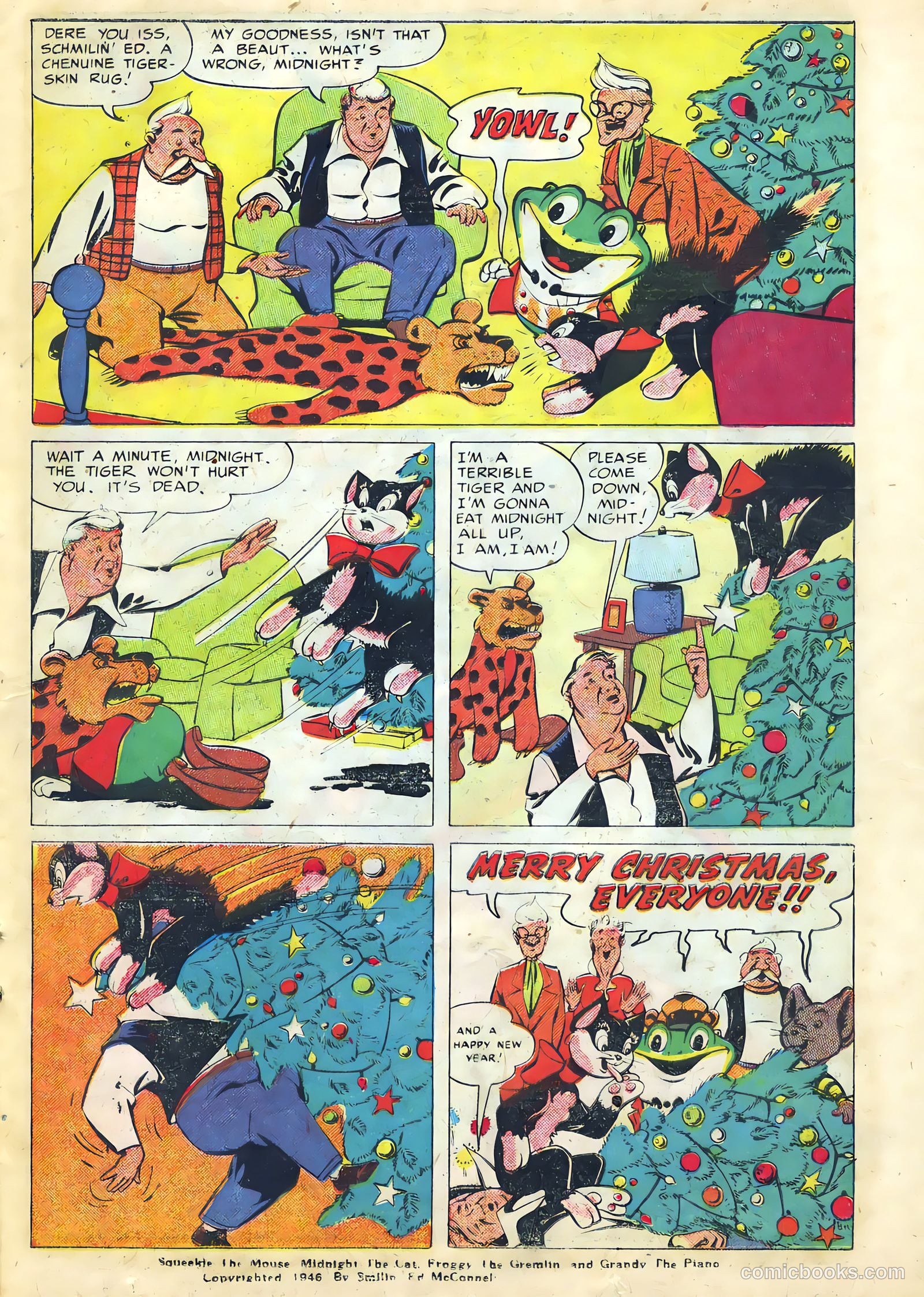 Buster Brown Comic Book #29 (1954) — page 21 of 36