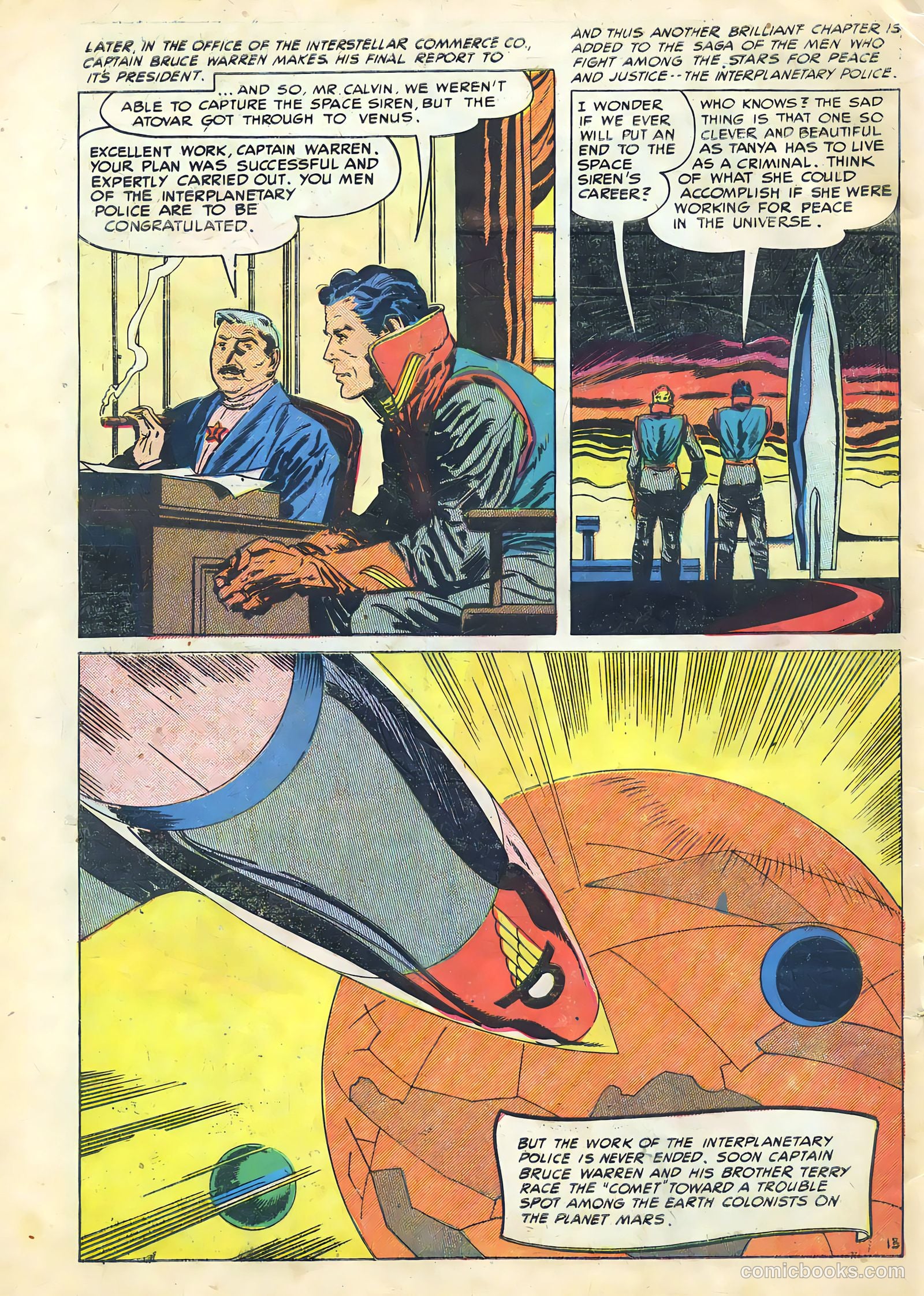 Buster Brown Comic Book #29 (1954) — page 34 of 36