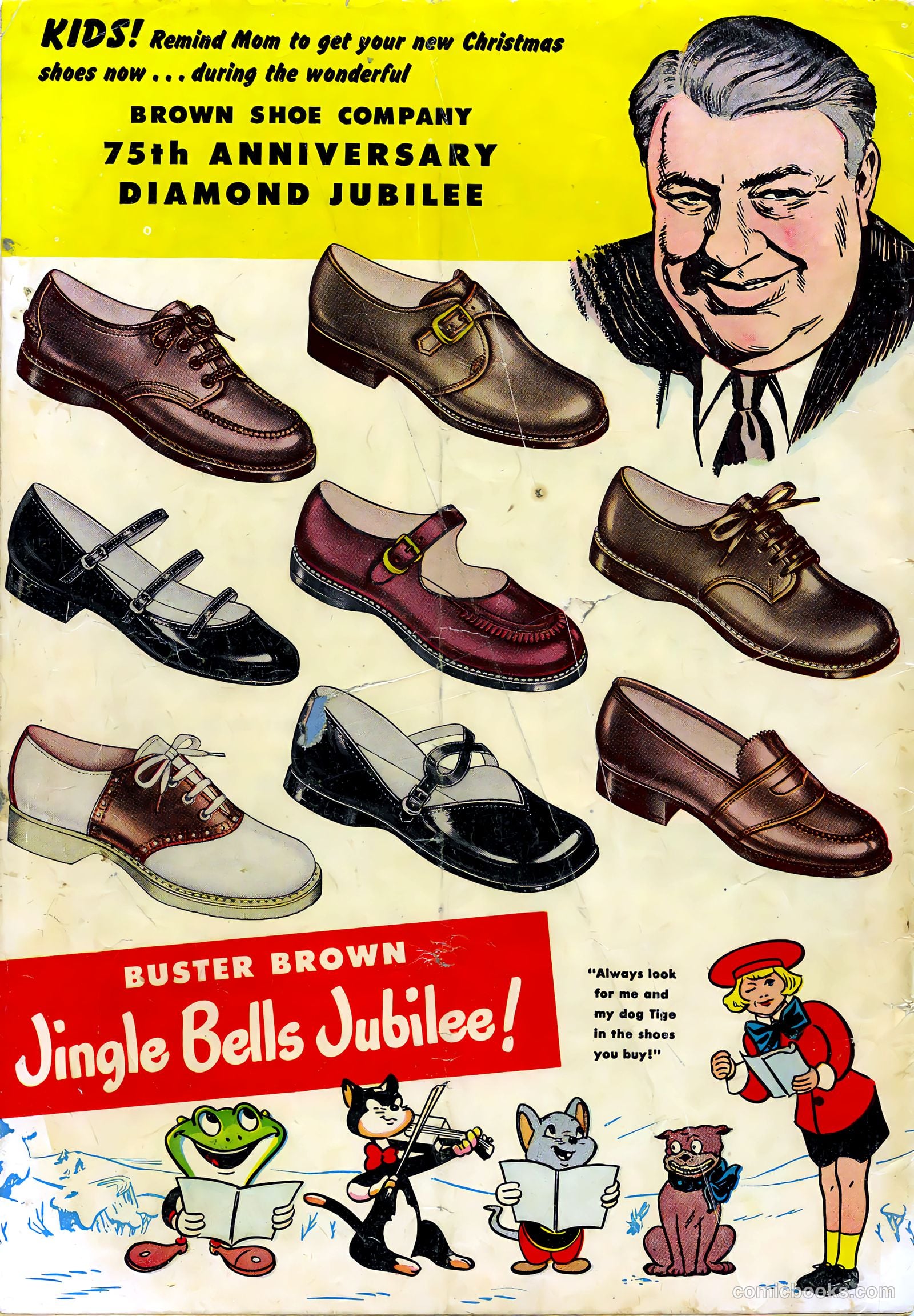 Buster Brown Comic Book #29 (1954) — page 36 of 36