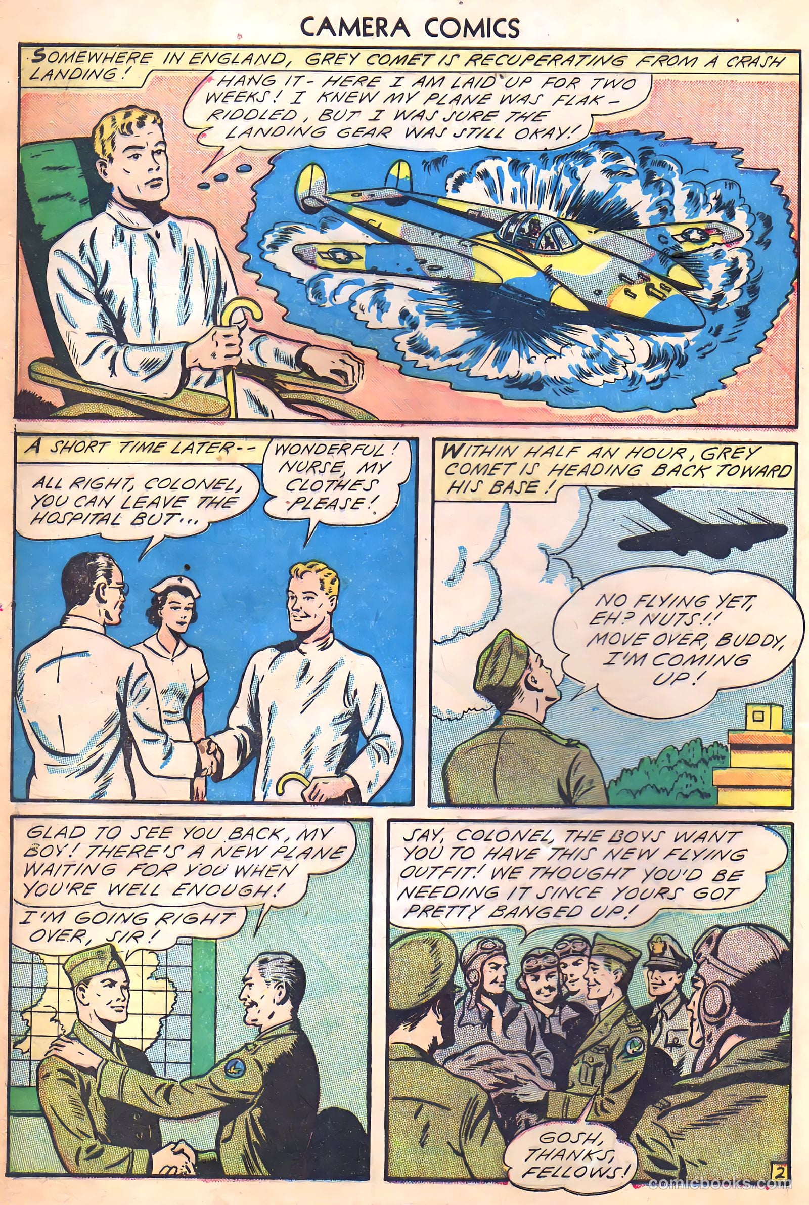 Camera Comics #1 (1944) — page 4 of 52