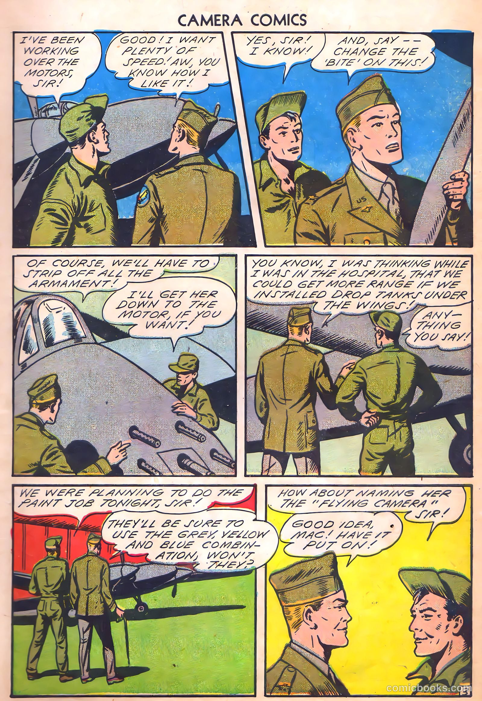 Camera Comics #1 (1944) — page 5 of 52