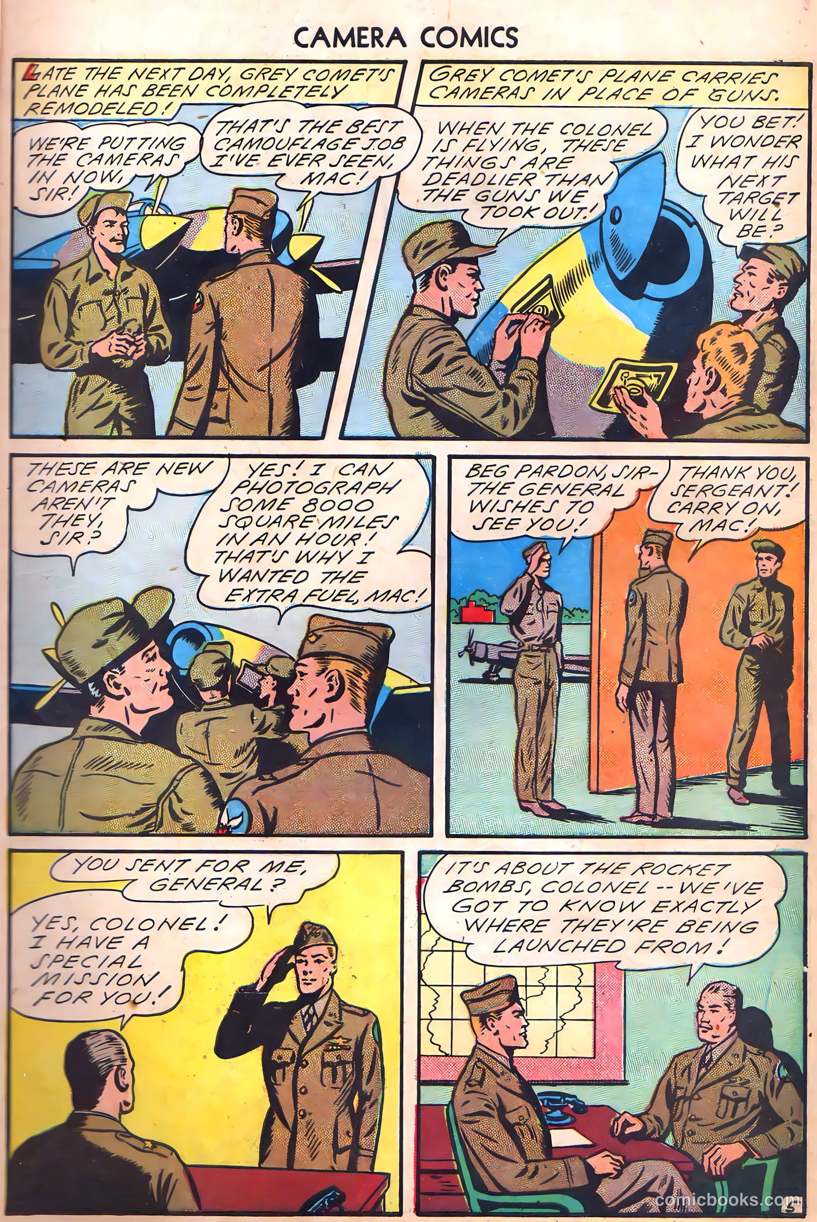 Camera Comics #1 (1944) — page 7 of 52