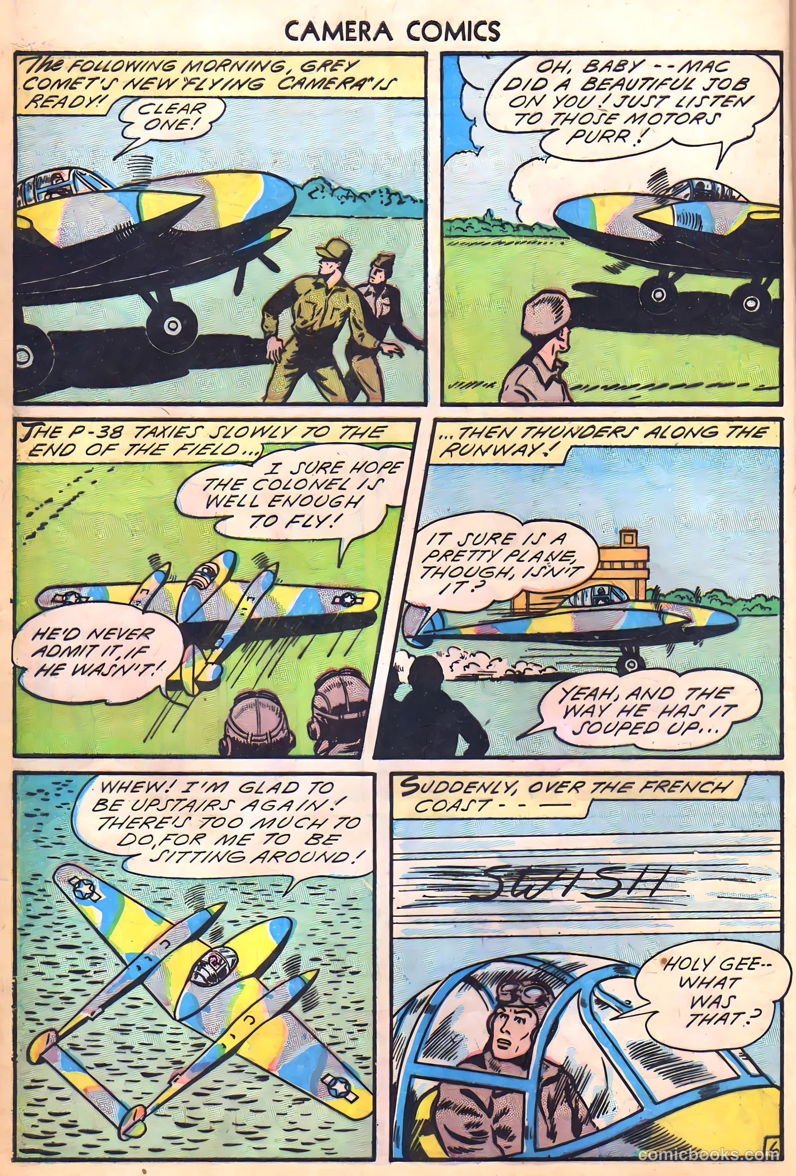 Camera Comics #1 (1944) — page 8 of 52