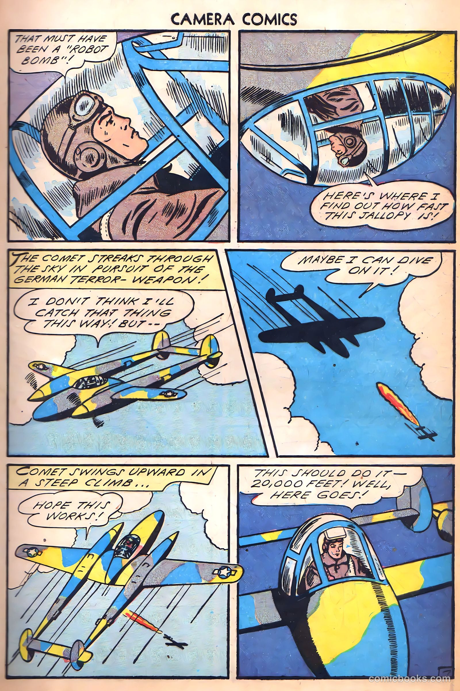 Camera Comics #1 (1944) — page 9 of 52