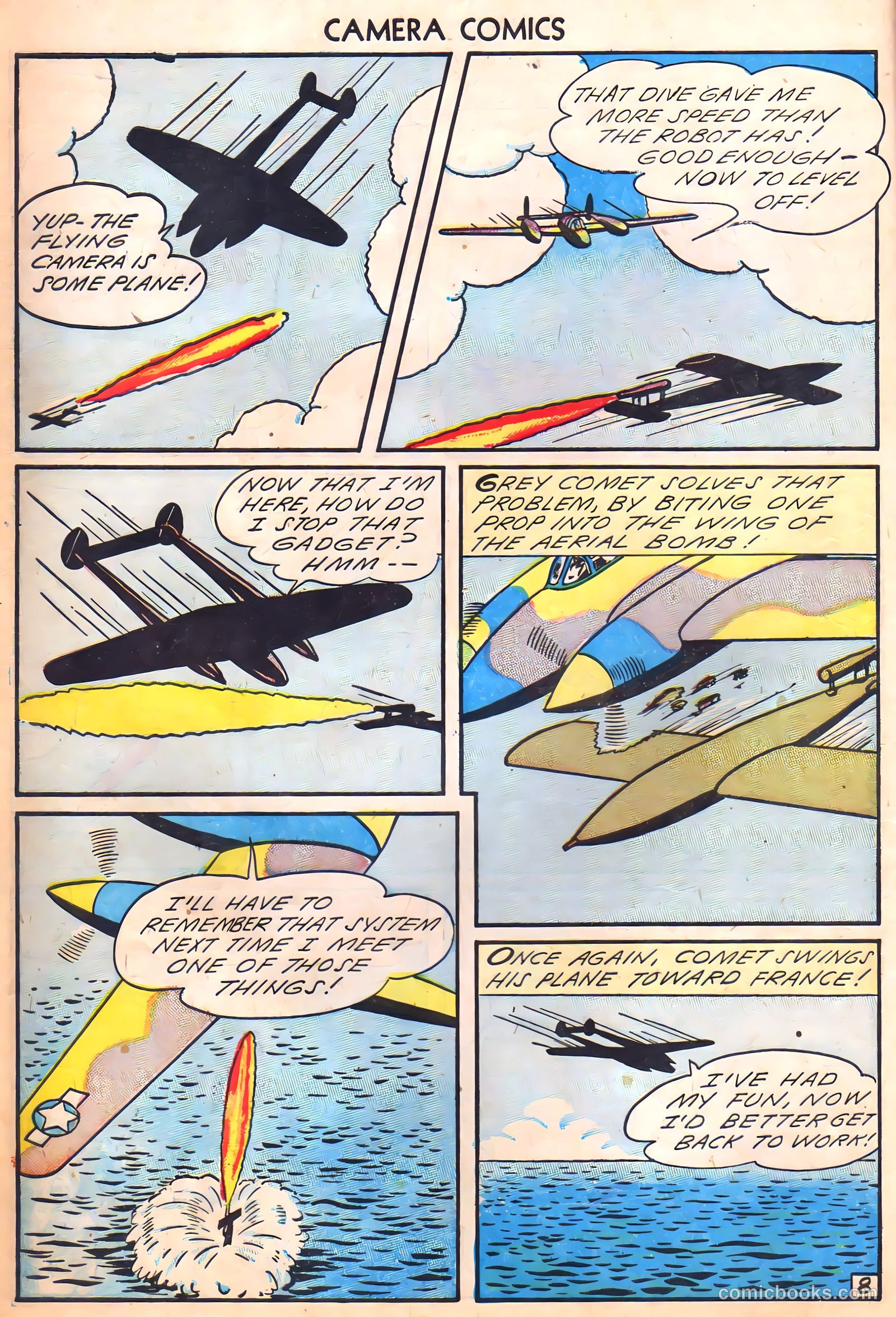 Camera Comics #1 (1944) — page 10 of 52