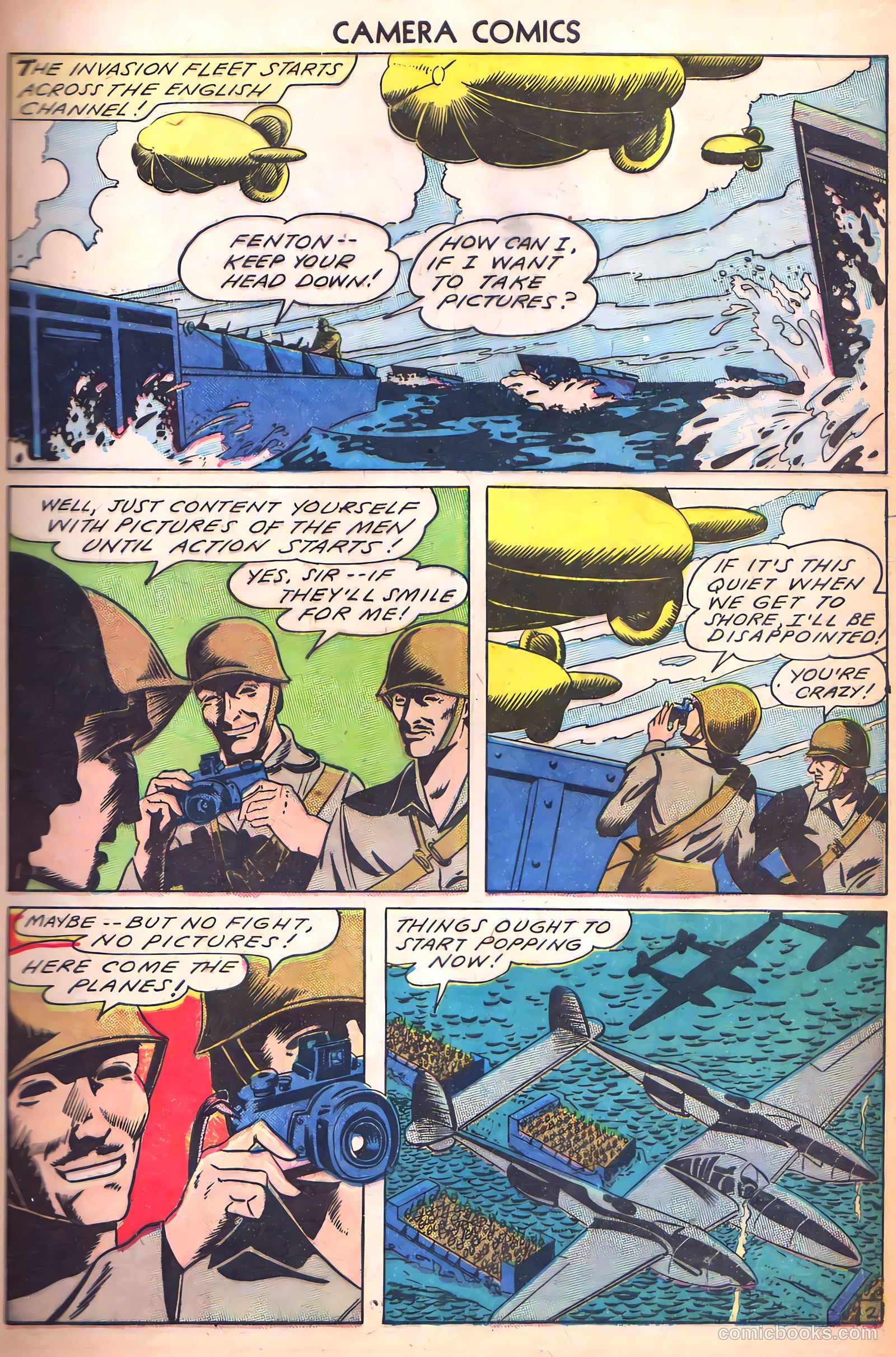 Camera Comics #1 (1944) — page 13 of 52