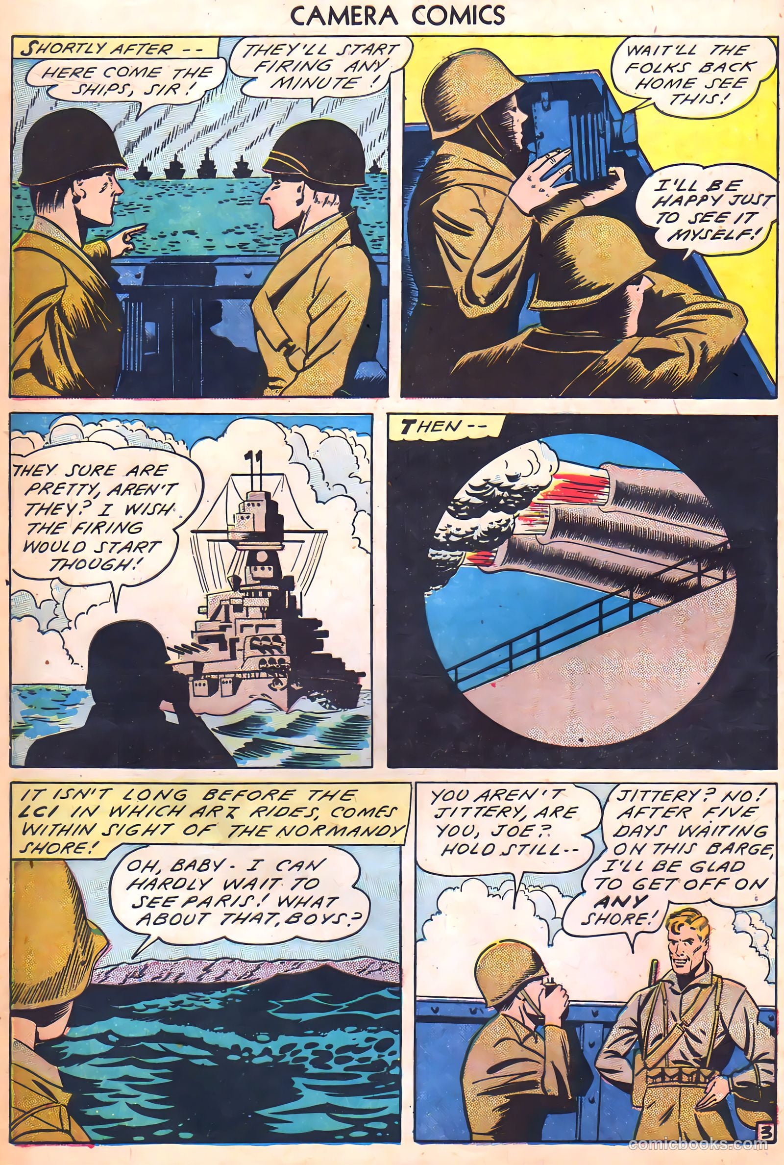 Camera Comics #1 (1944) — page 14 of 52