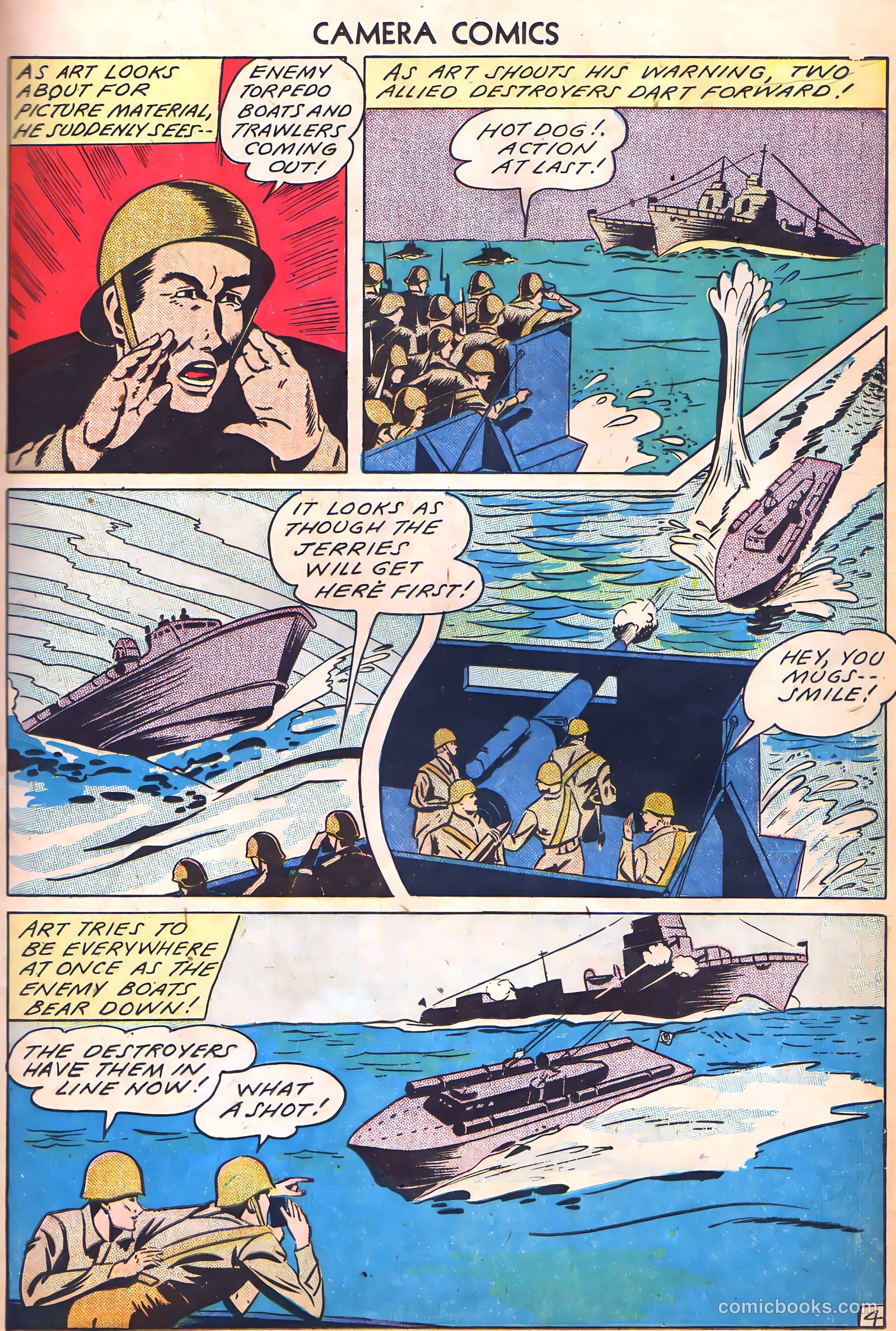 Camera Comics #1 (1944) — page 15 of 52