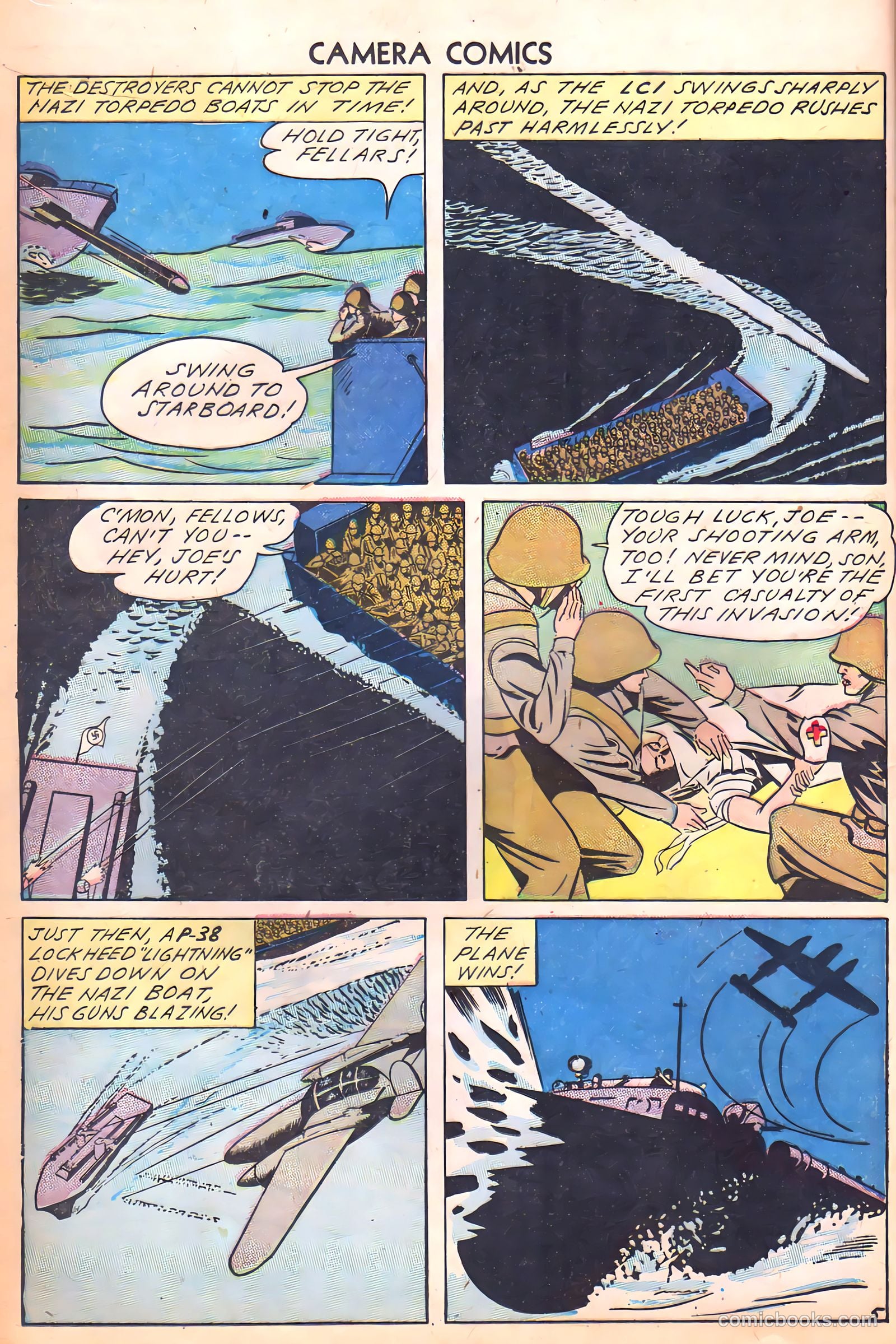 Camera Comics #1 (1944) — page 16 of 52