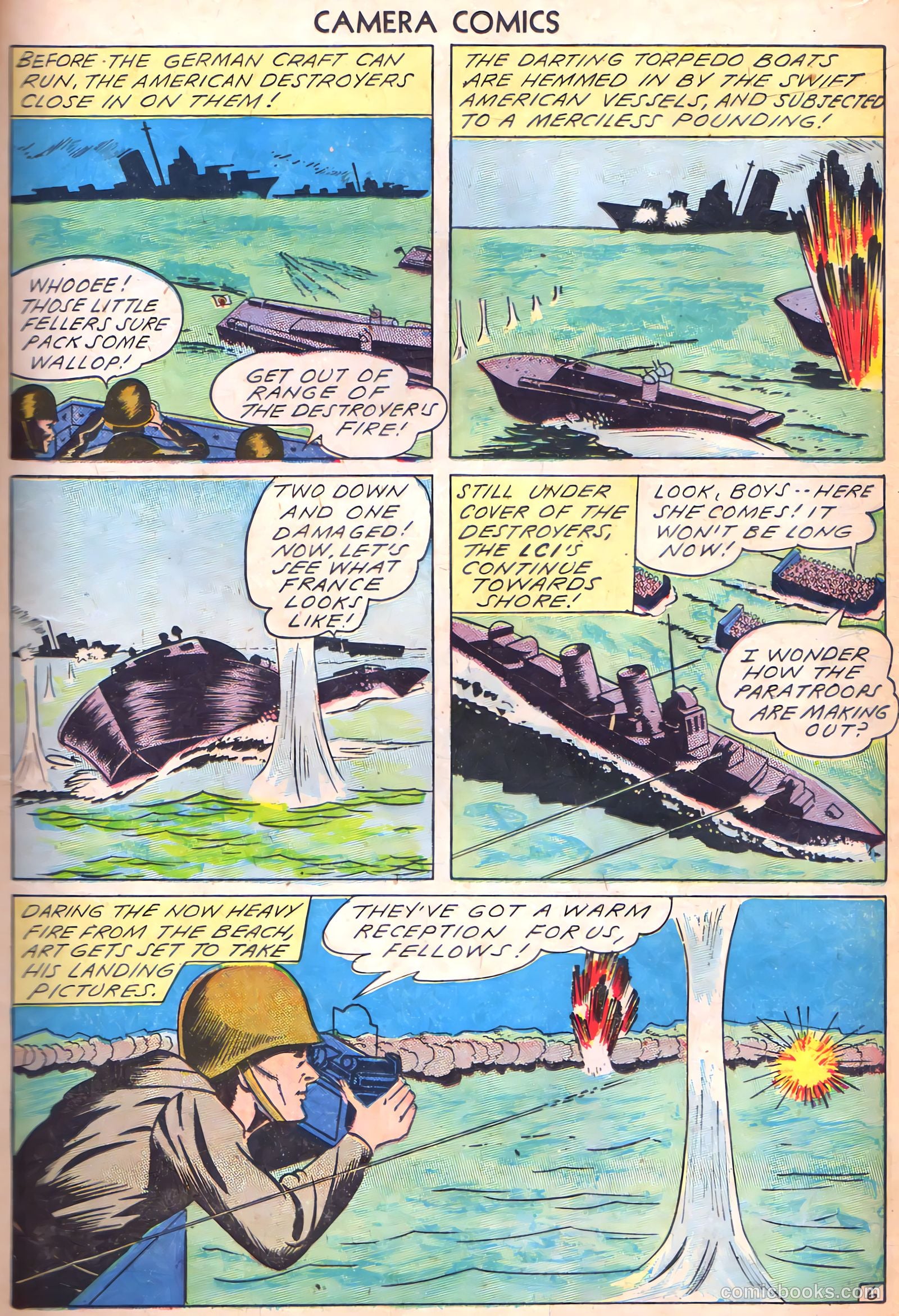 Camera Comics #1 (1944) — page 17 of 52