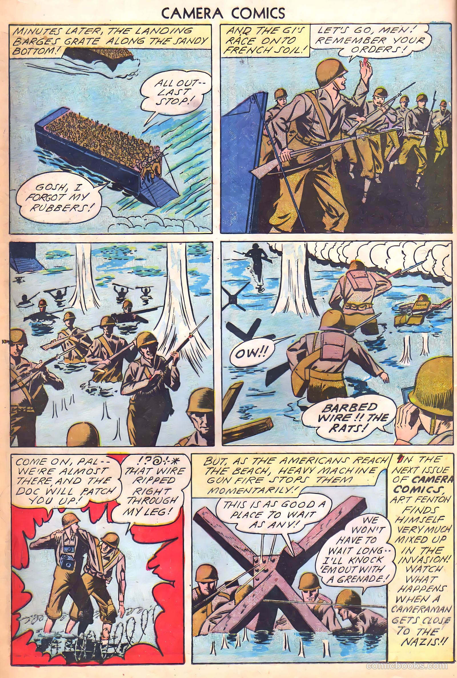Camera Comics #1 (1944) — page 18 of 52