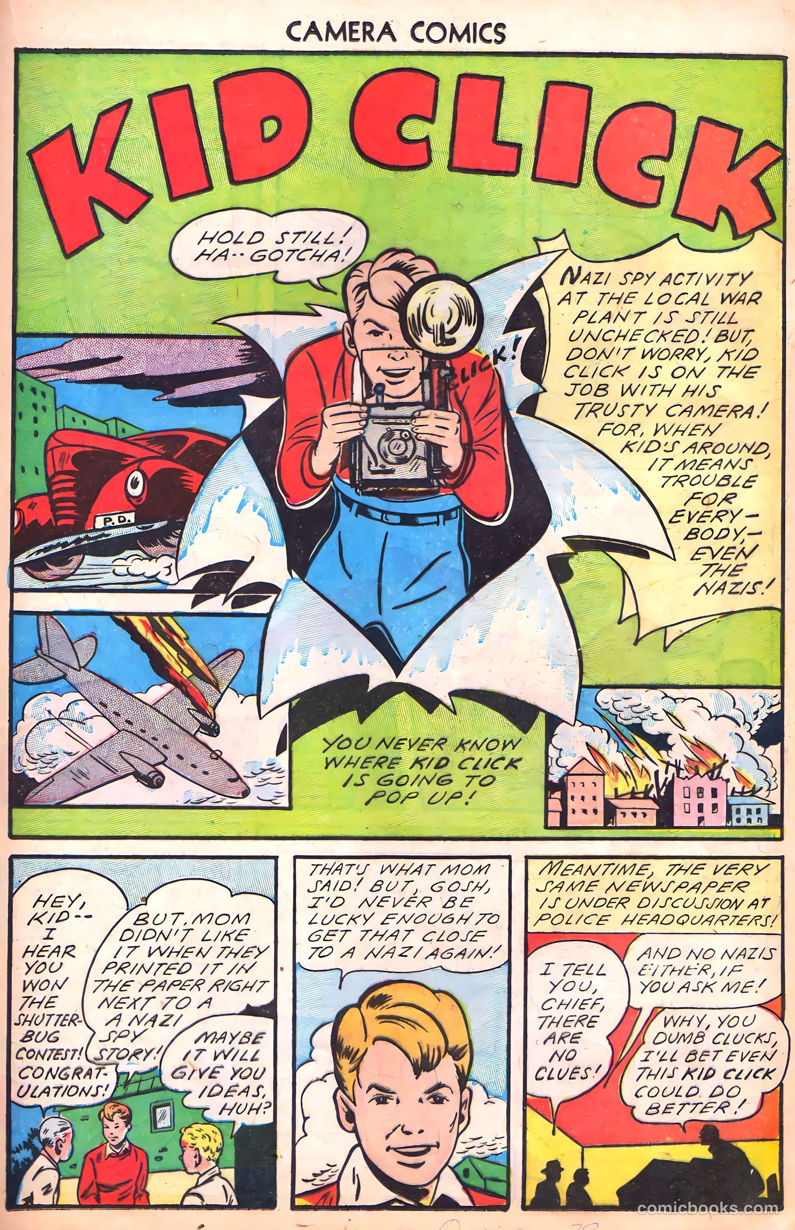 Camera Comics #1 (1944) — page 33 of 52