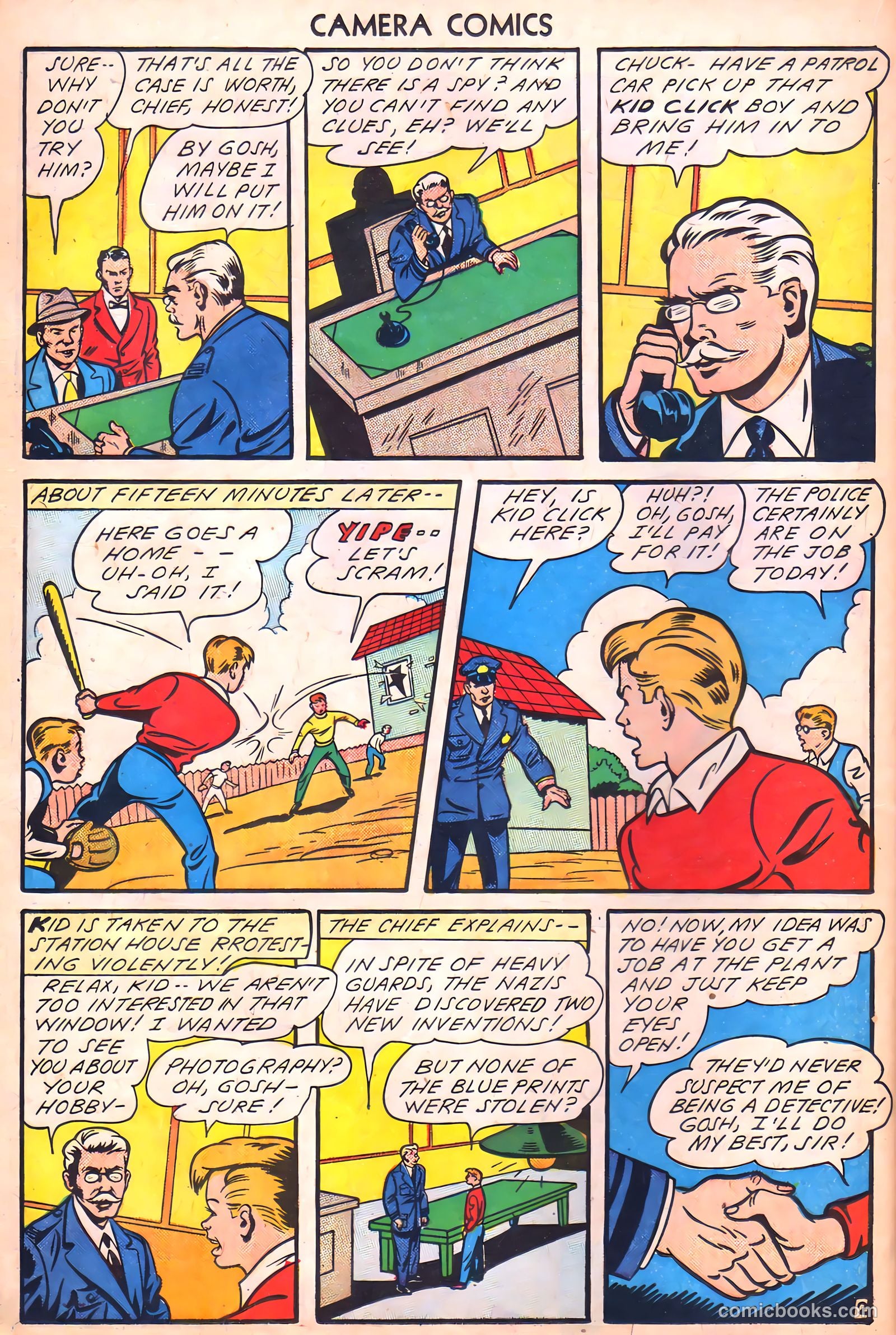 Camera Comics #1 (1944) — page 34 of 52