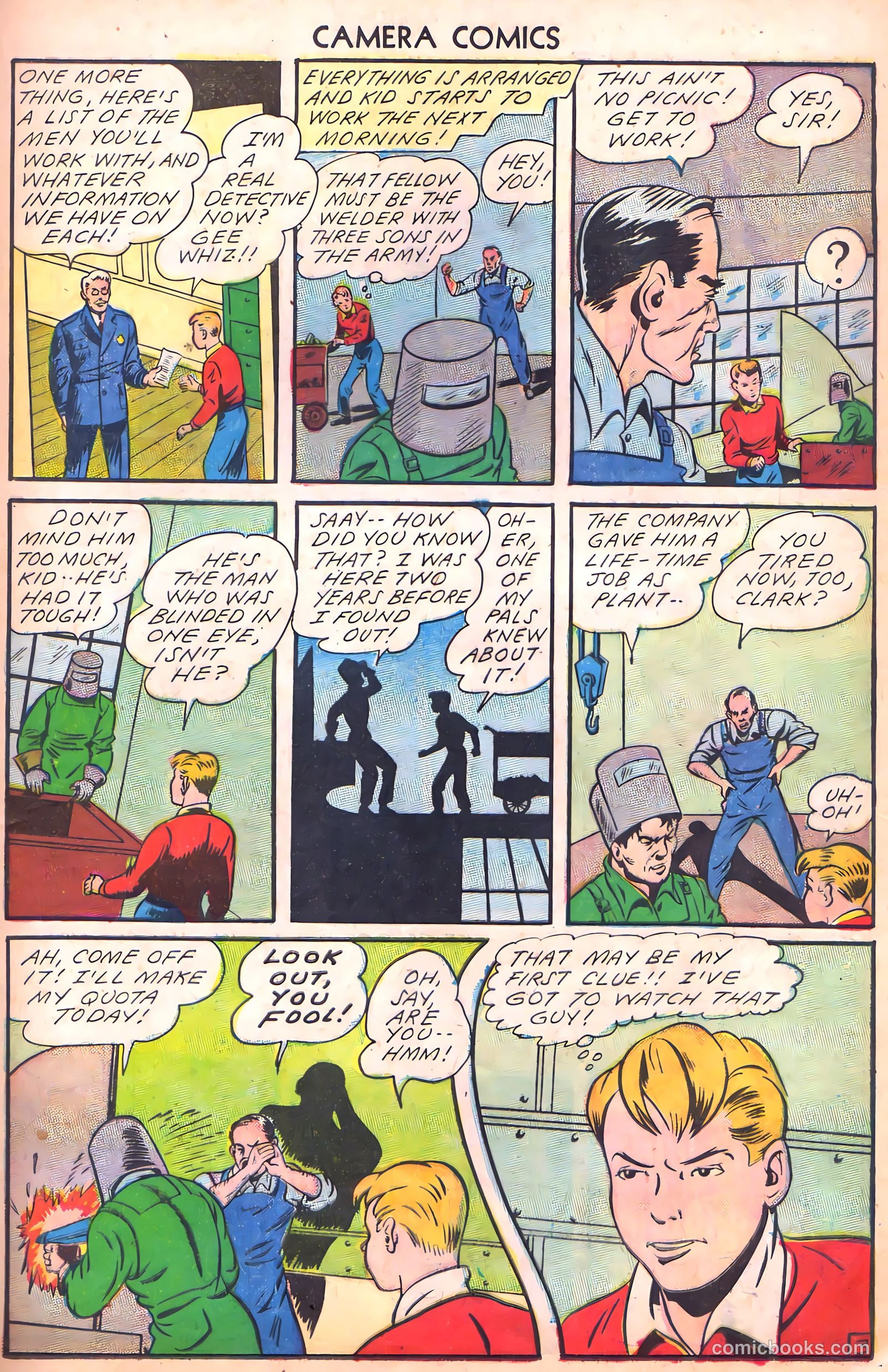 Camera Comics #1 (1944) — page 35 of 52