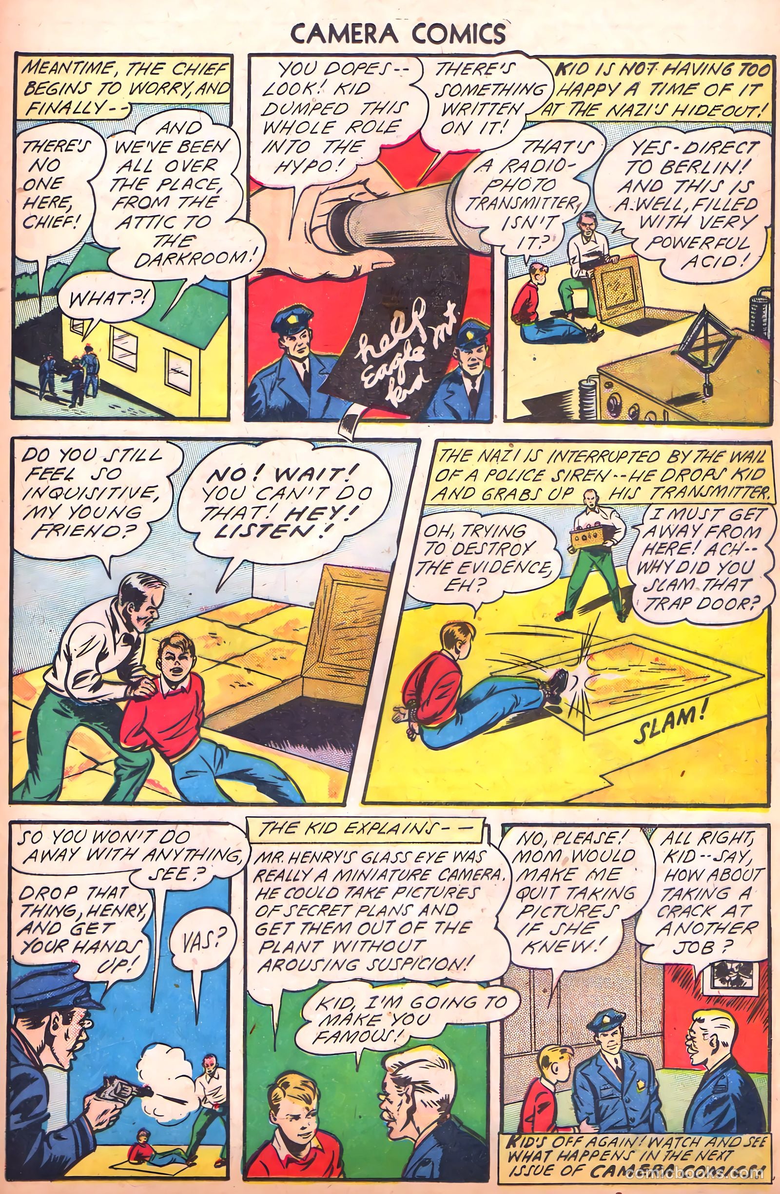 Camera Comics #1 (1944) — page 37 of 52