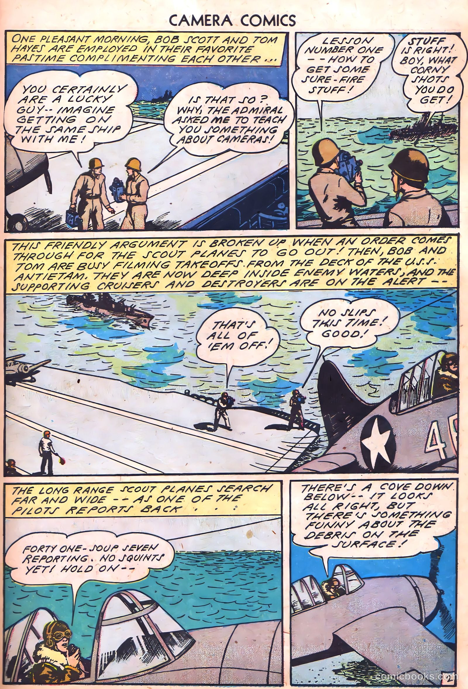 Camera Comics #1 (1944) — page 39 of 52