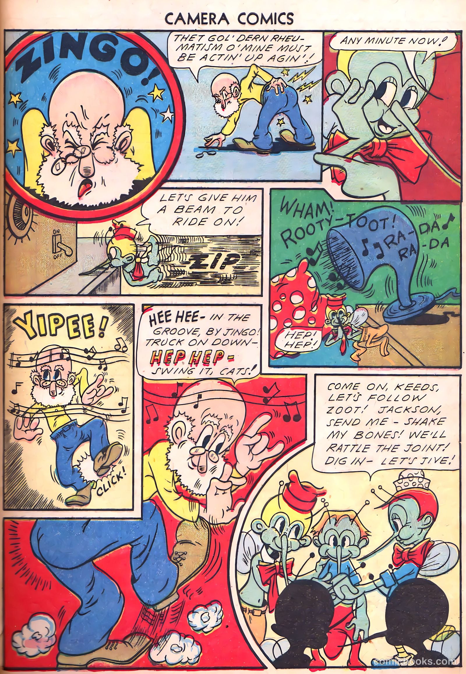 Camera Comics #1 (1944) — page 49 of 52