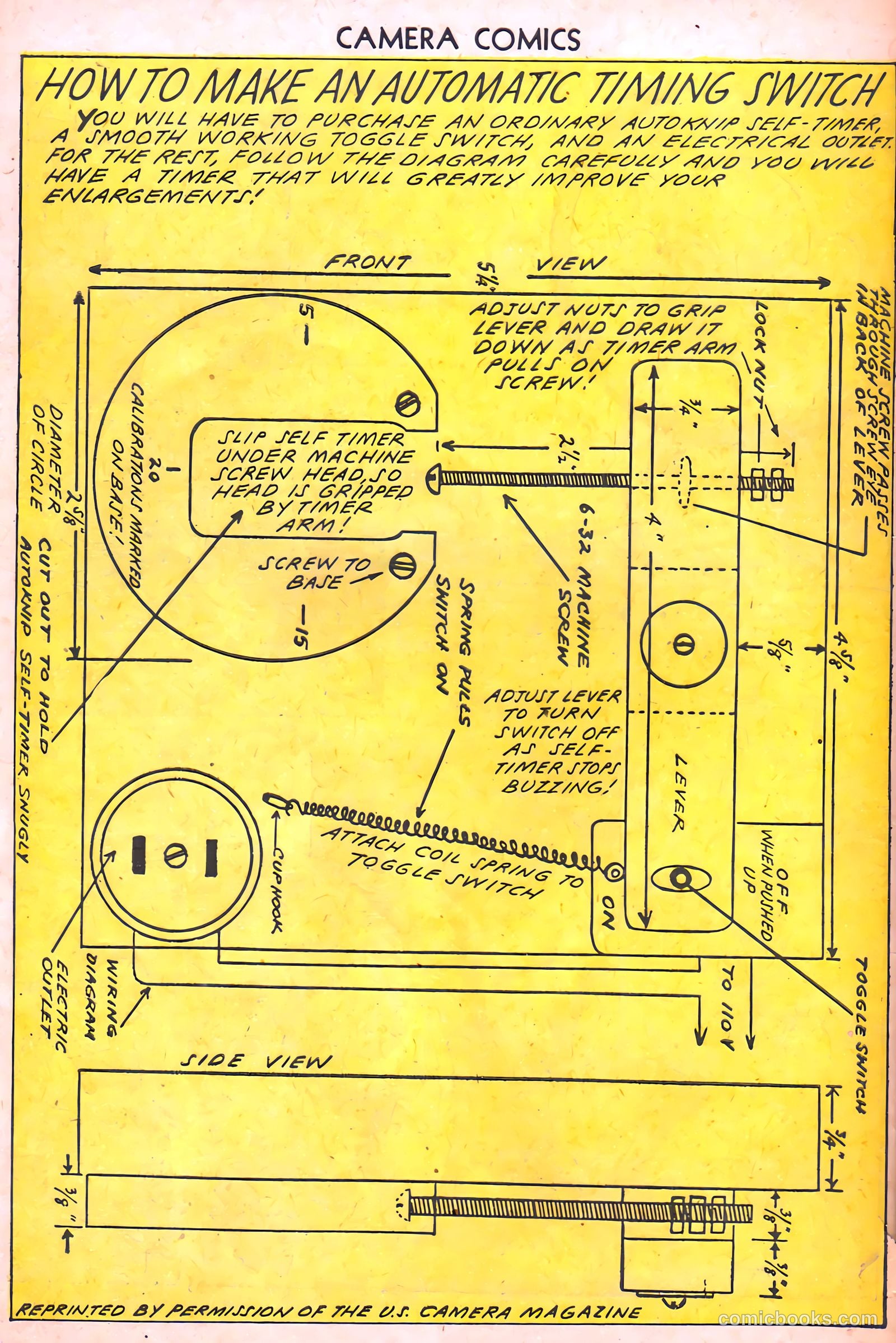 Camera Comics #1 (1944) — page 50 of 52