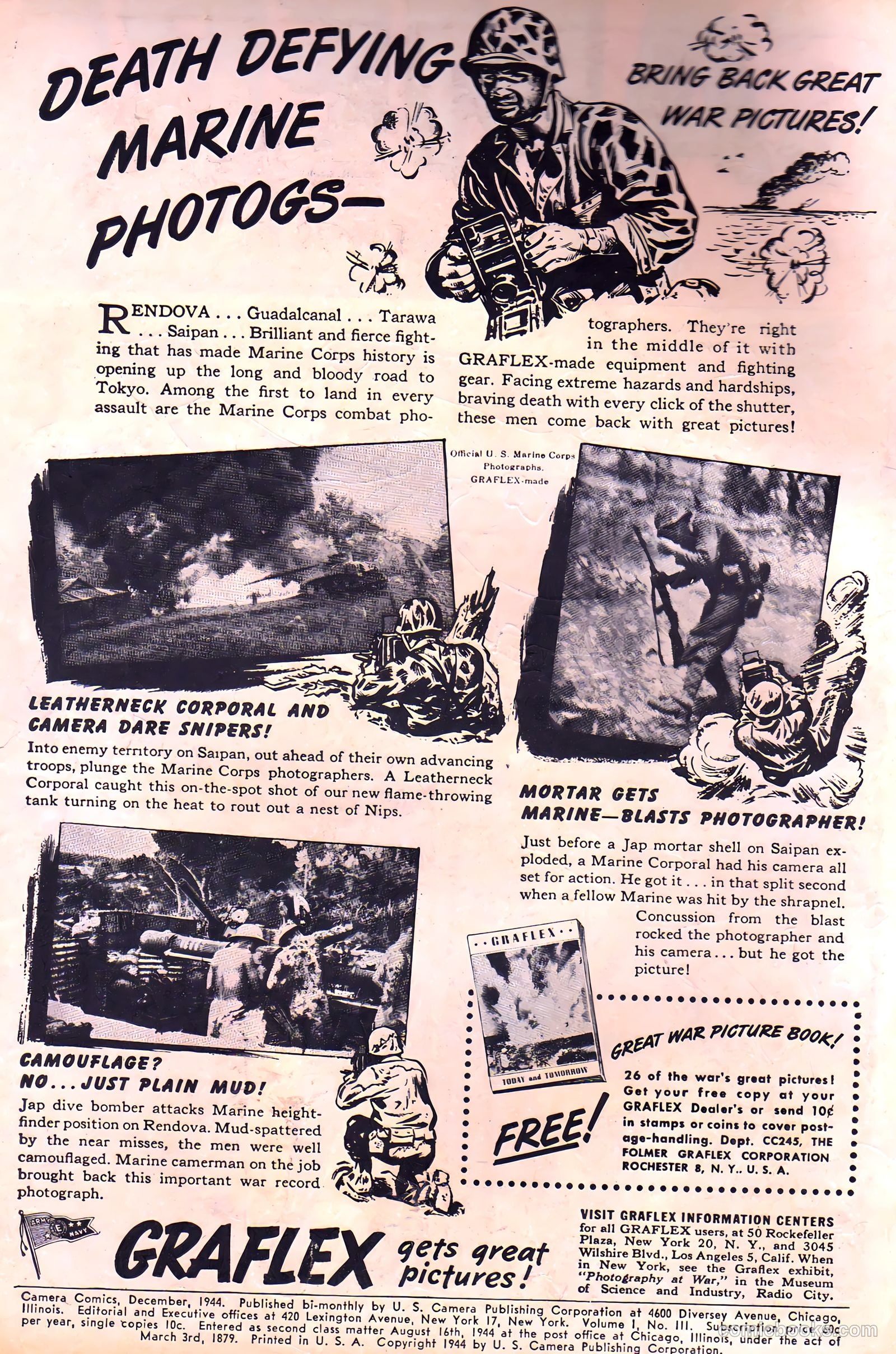 Camera Comics #3 (1944) — page 2 of 52