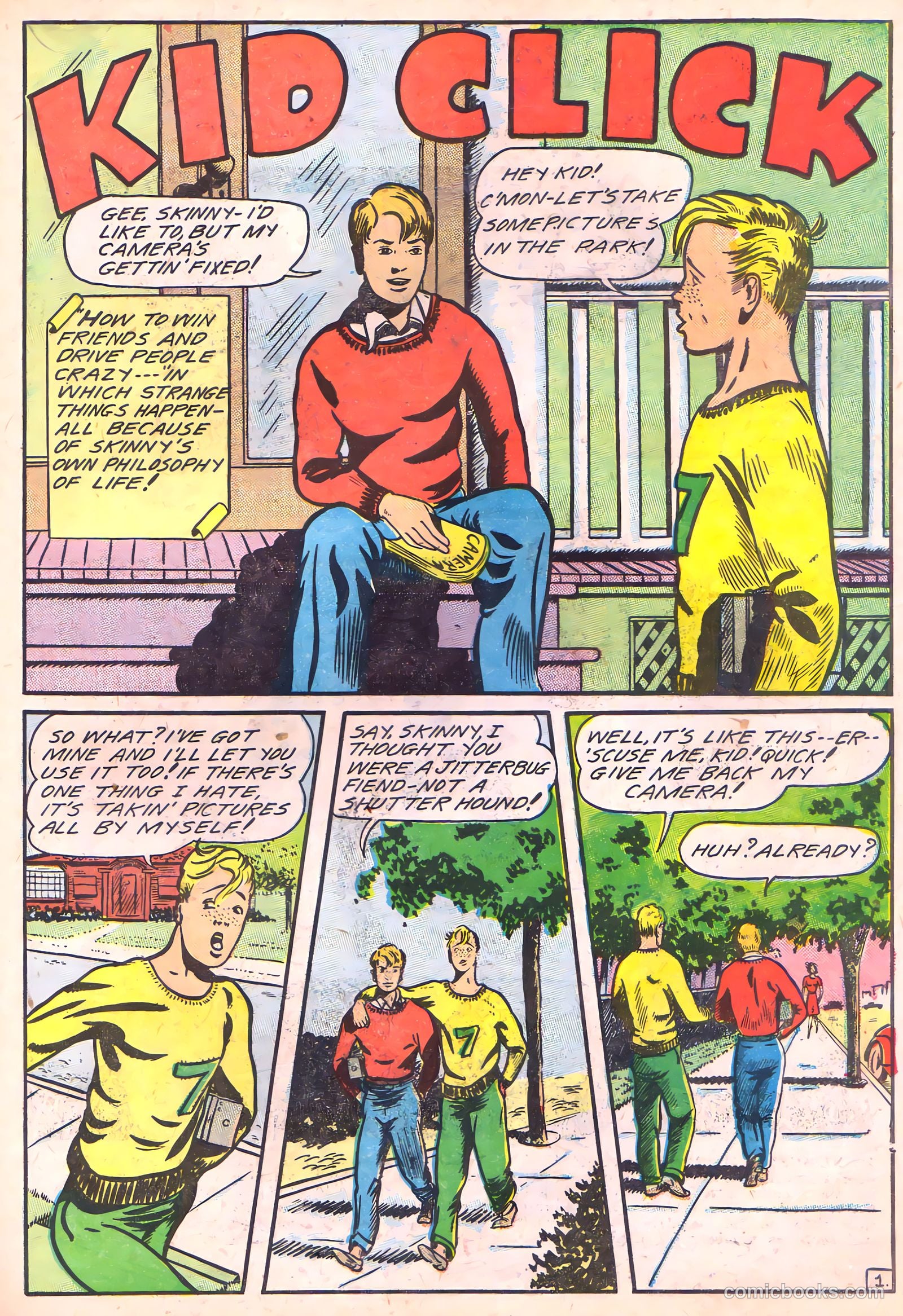 Camera Comics #3 (1944) — page 35 of 52