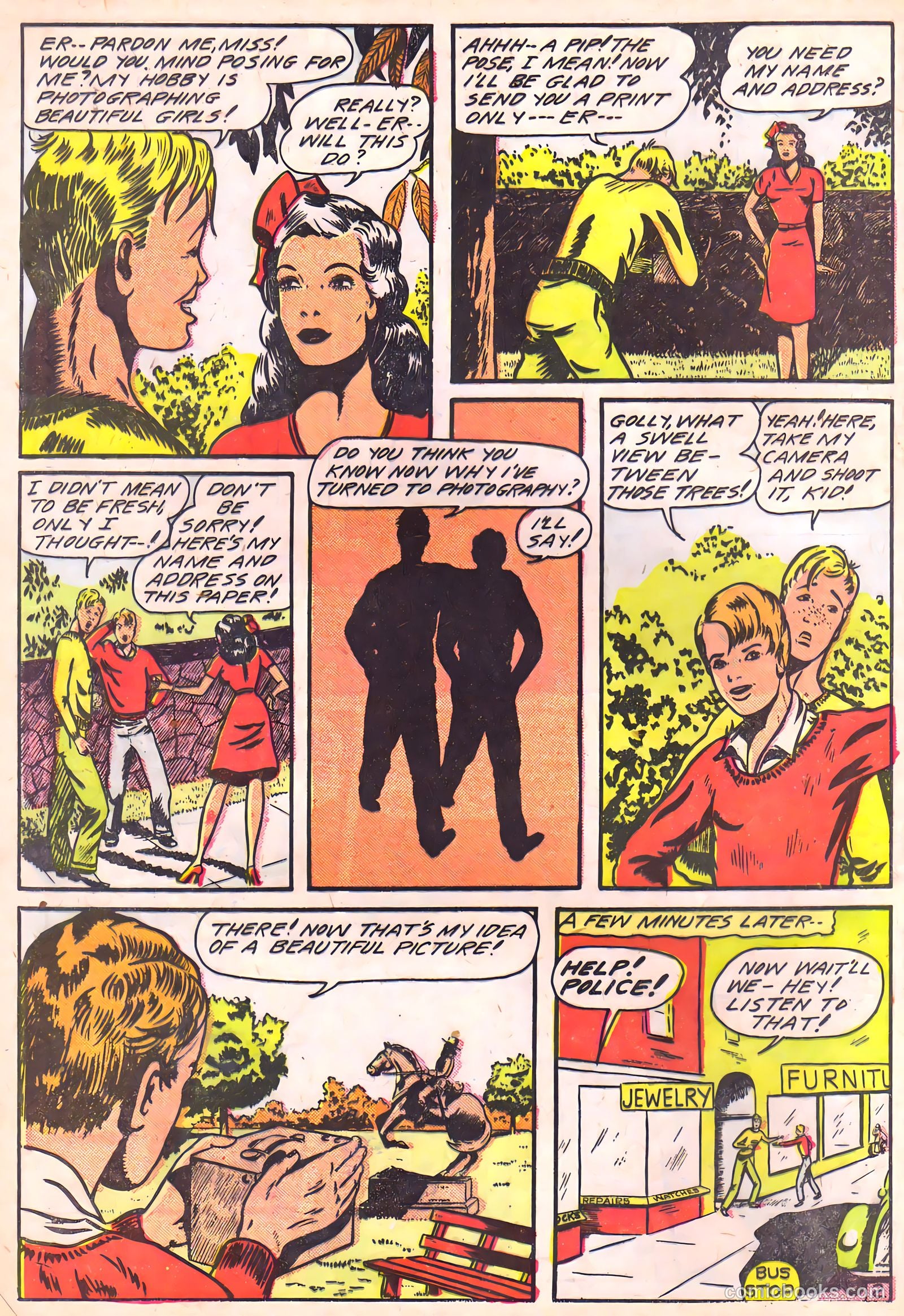 Camera Comics #3 (1944) — page 36 of 52