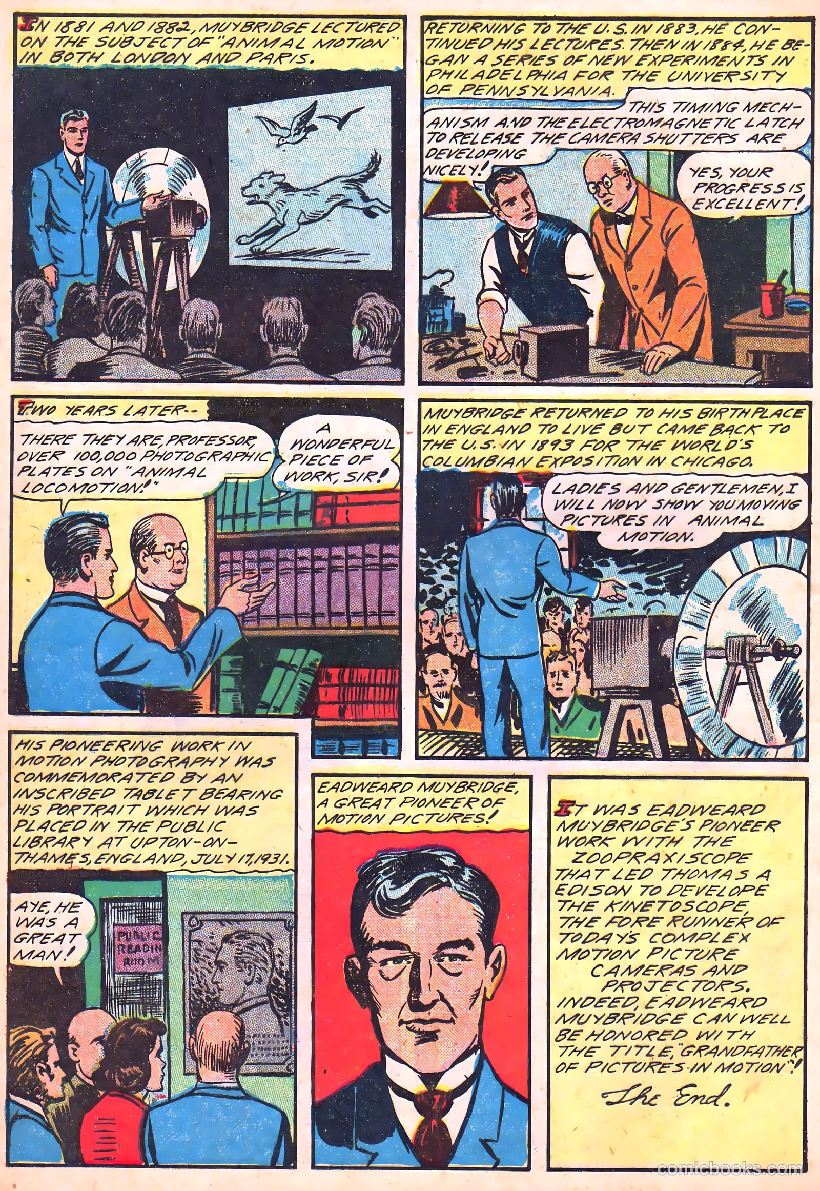 Camera Comics #4 (1945) — page 12 of 52