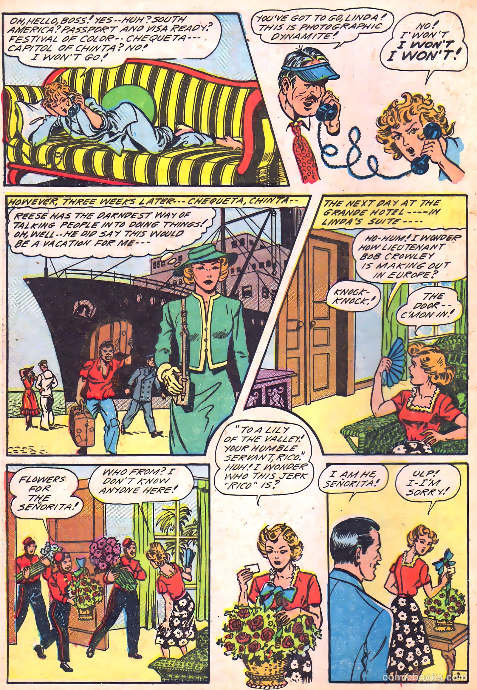 Camera Comics #4 (1945) — page 36 of 52