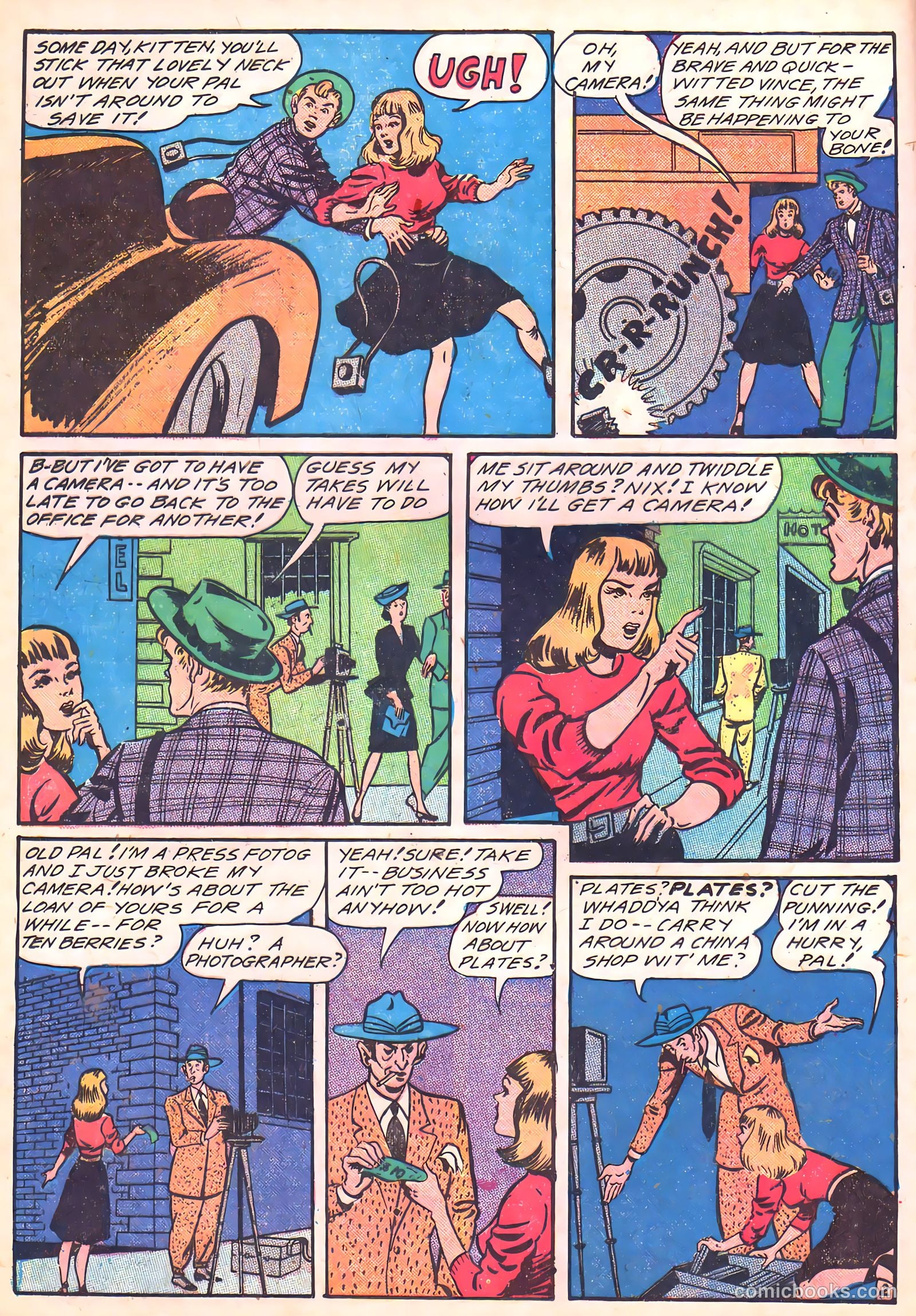 Camera Comics #6 (1945) — page 36 of 52