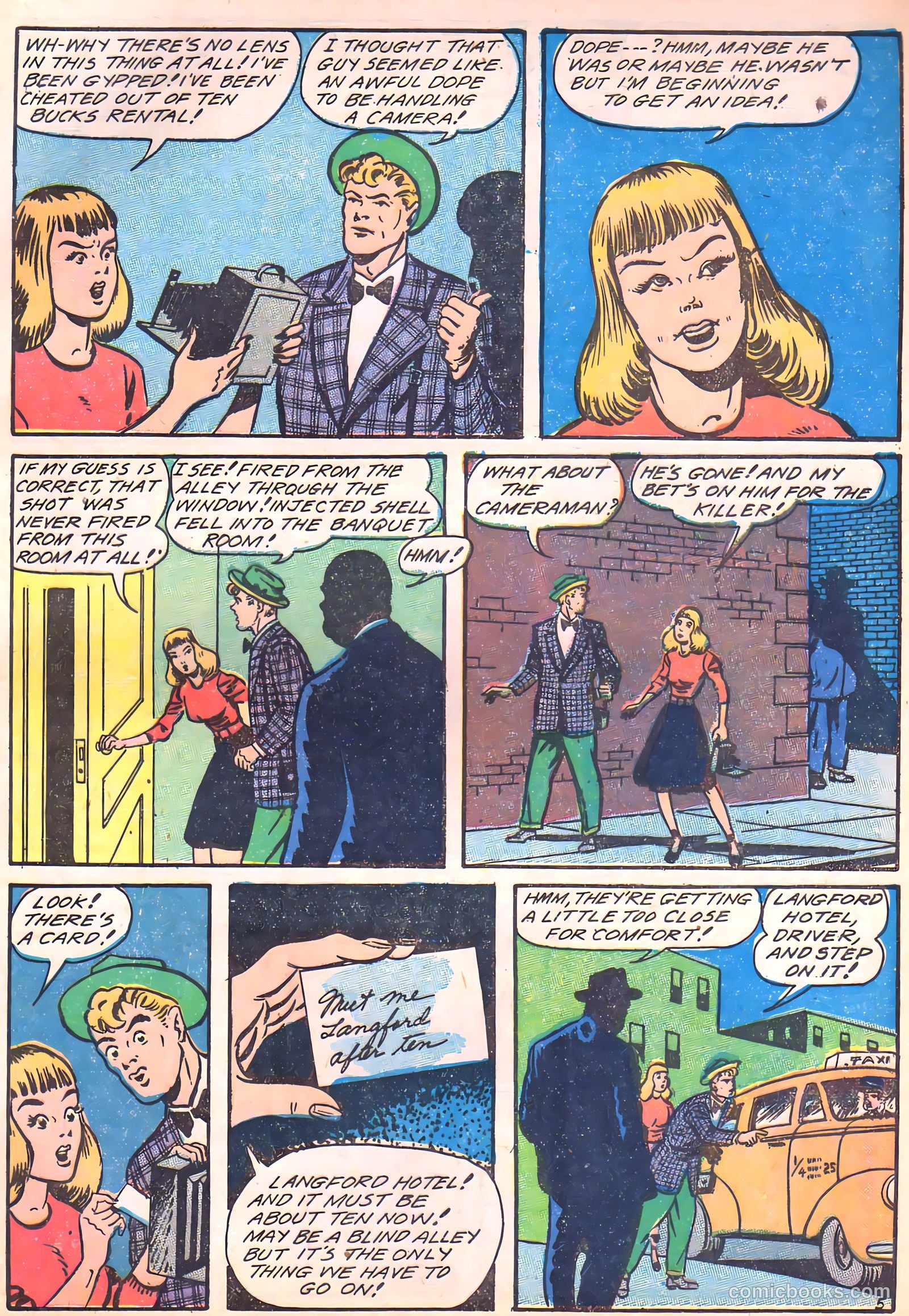 Camera Comics #6 (1945) — page 39 of 52