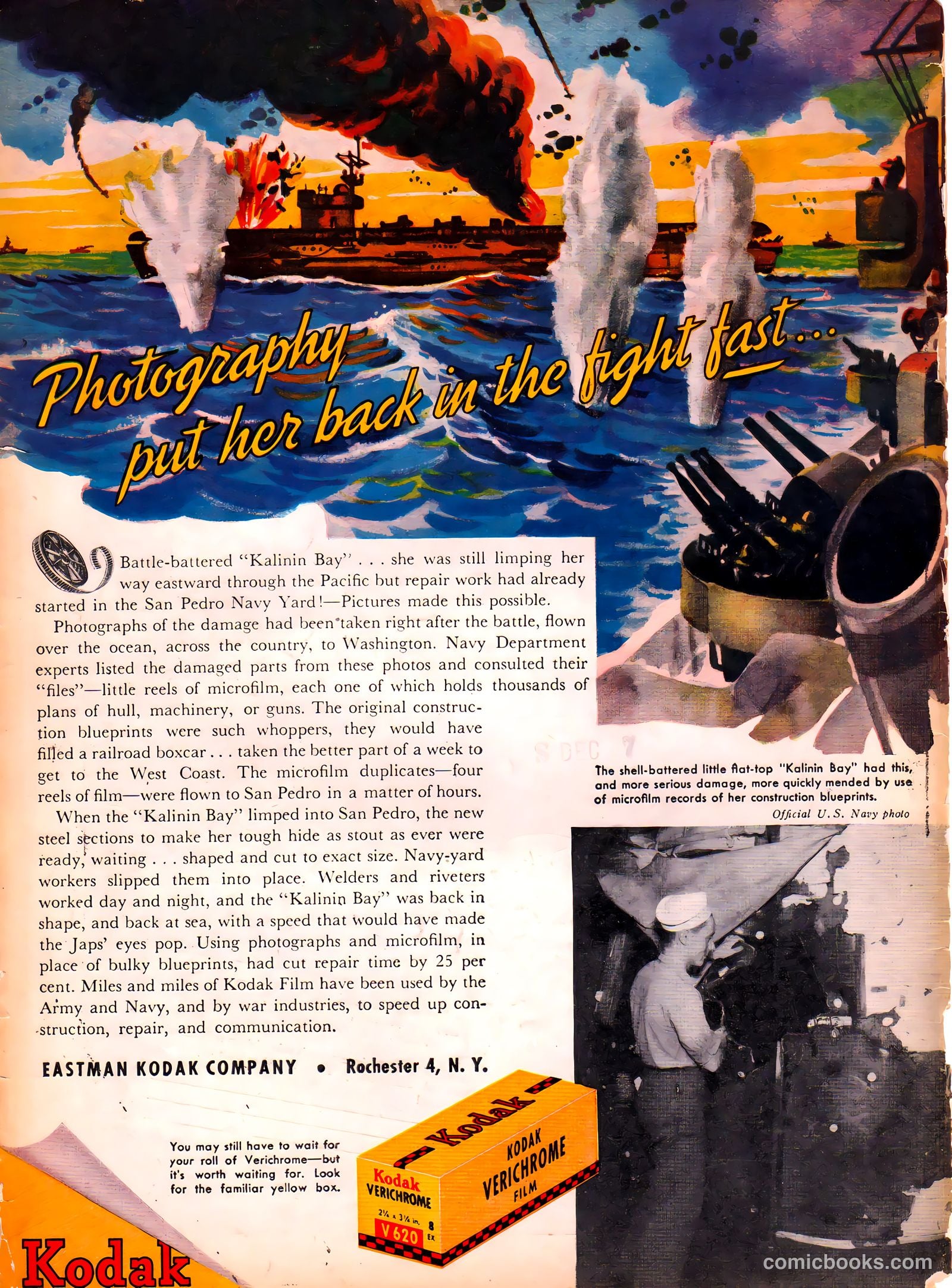 Camera Comics #6 (1945) — page 52 of 52