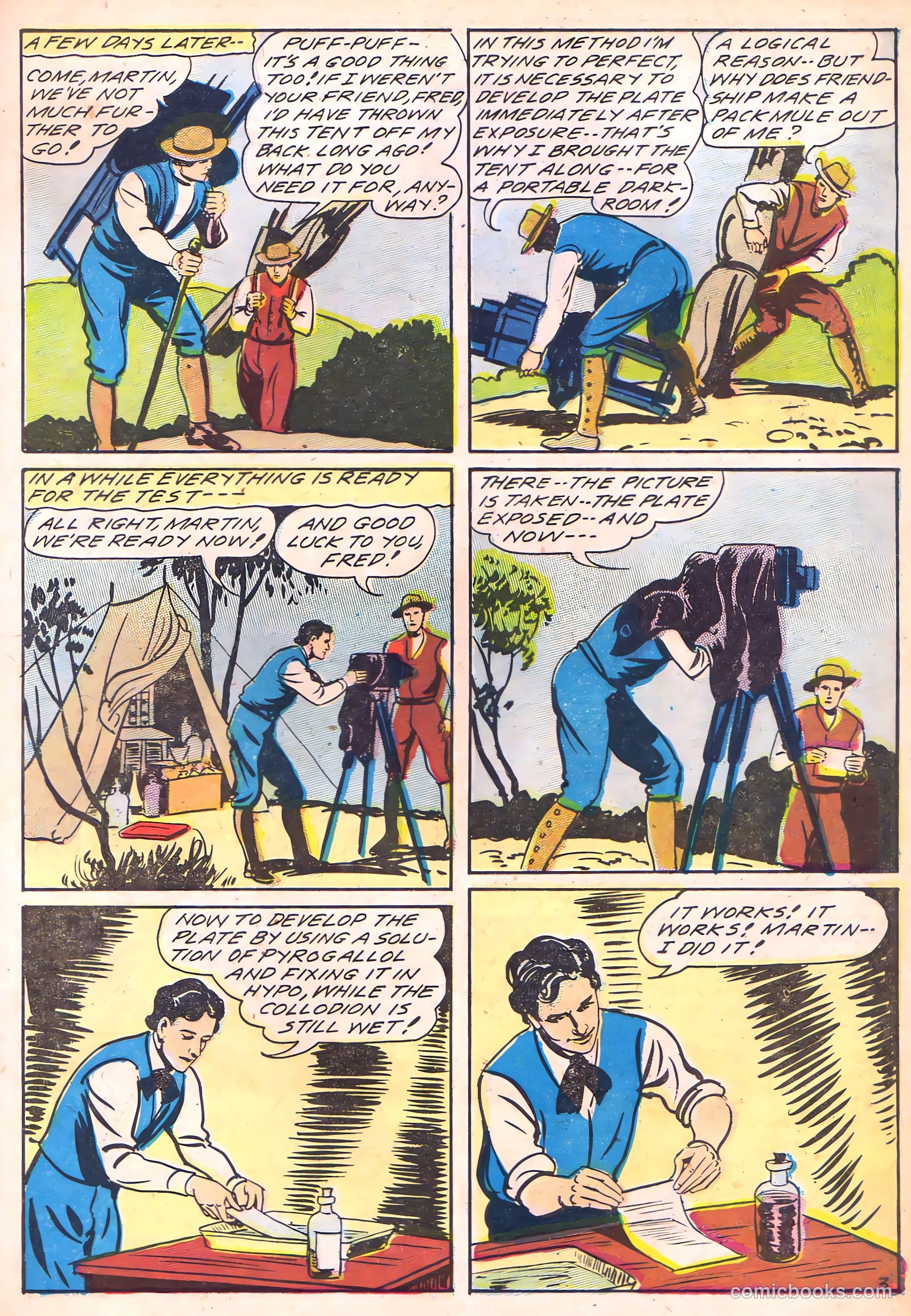 Camera Comics #7 (1946) — page 11 of 52