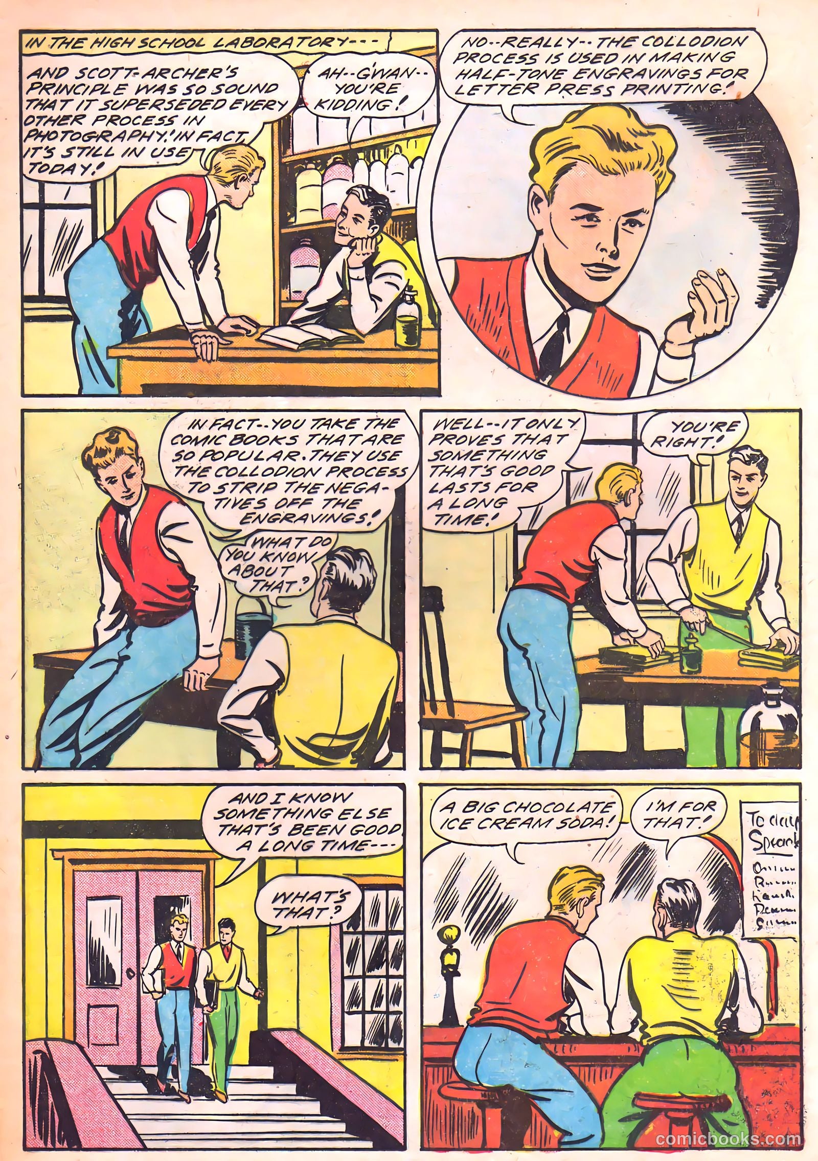 Camera Comics #7 (1946) — page 12 of 52