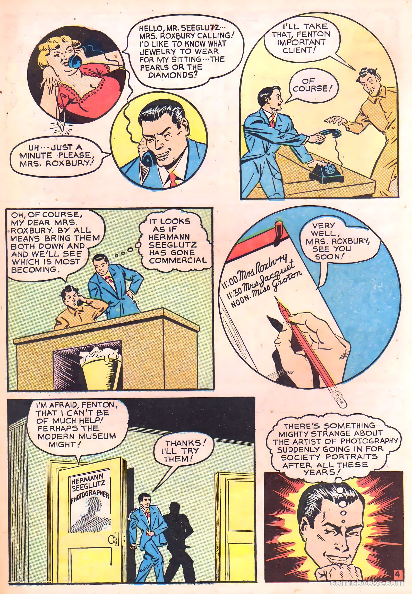 Camera Comics #7 (1946) — page 16 of 52
