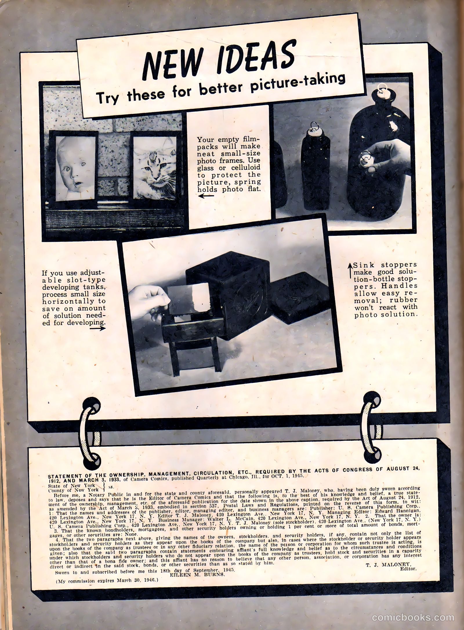 Camera Comics #7 (1946) — page 34 of 52