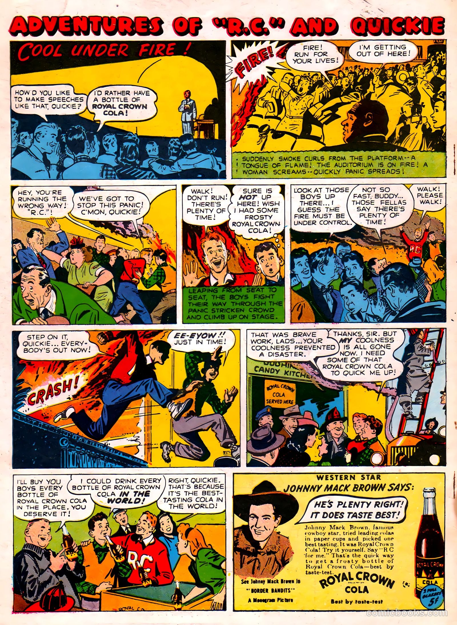 Camera Comics #7 (1946) — page 52 of 52