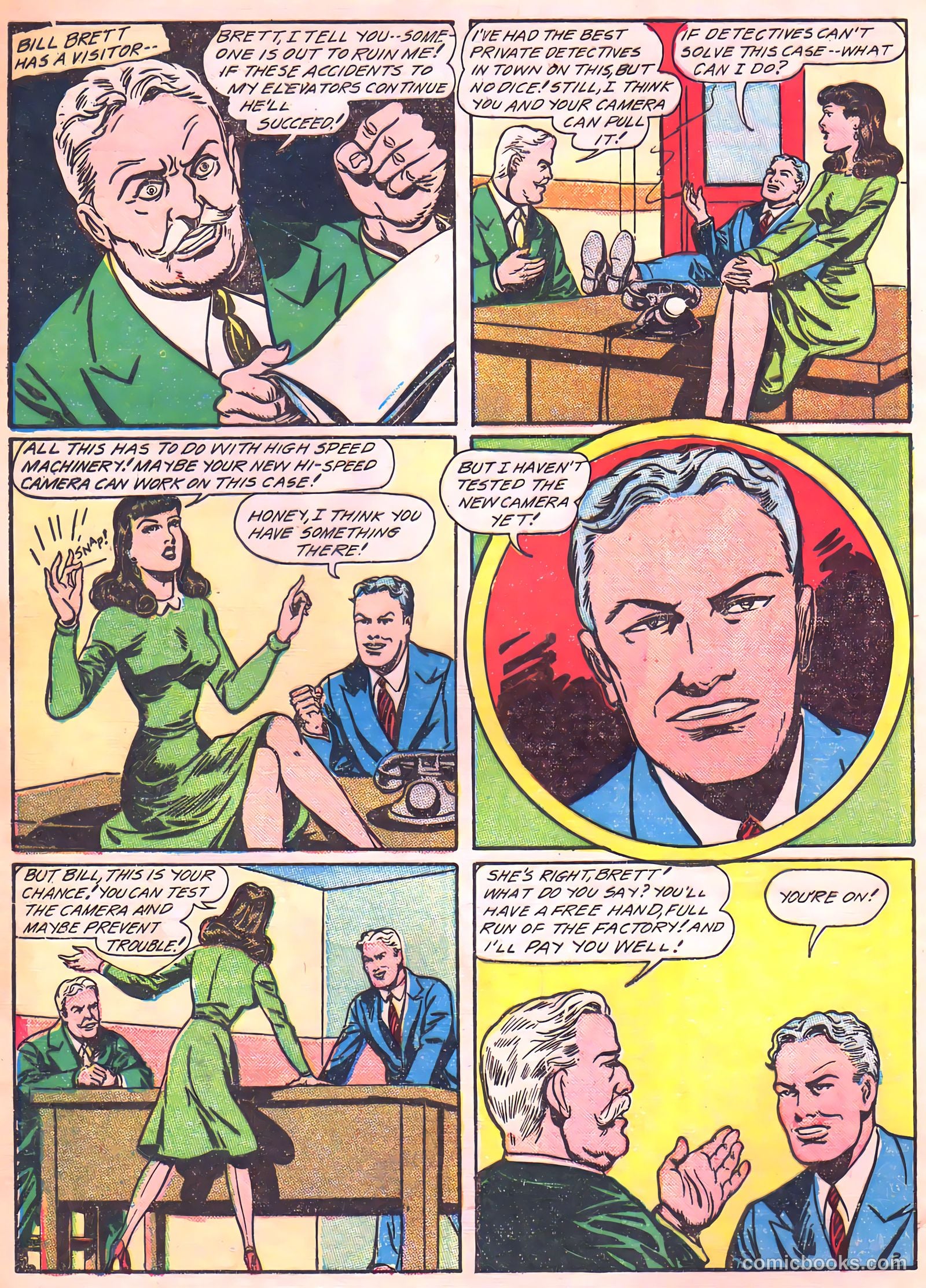 Camera Comics #5 (1945) — page 4 of 52