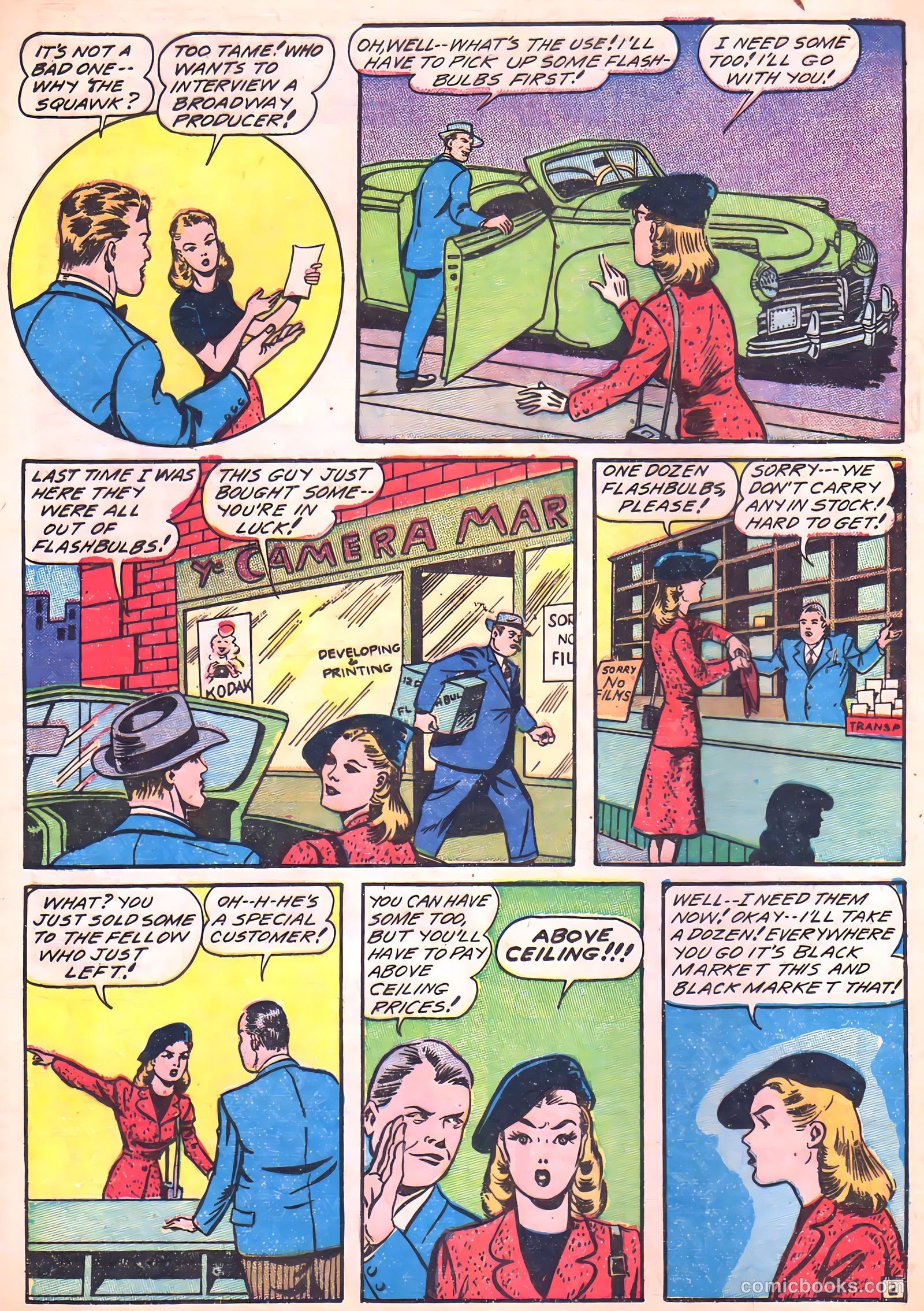 Camera Comics #5 (1945) — page 36 of 52