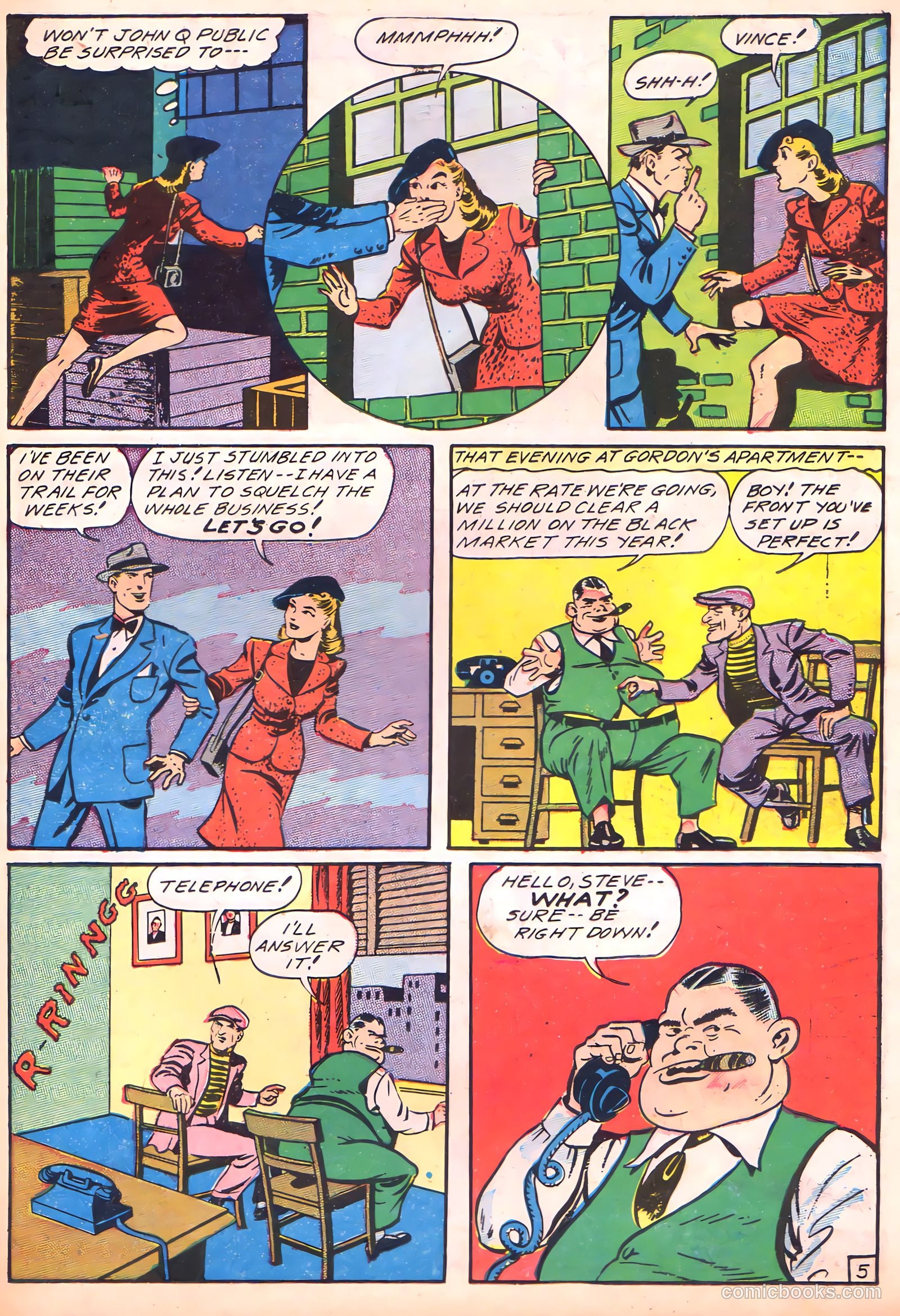 Camera Comics #5 (1945) — page 39 of 52