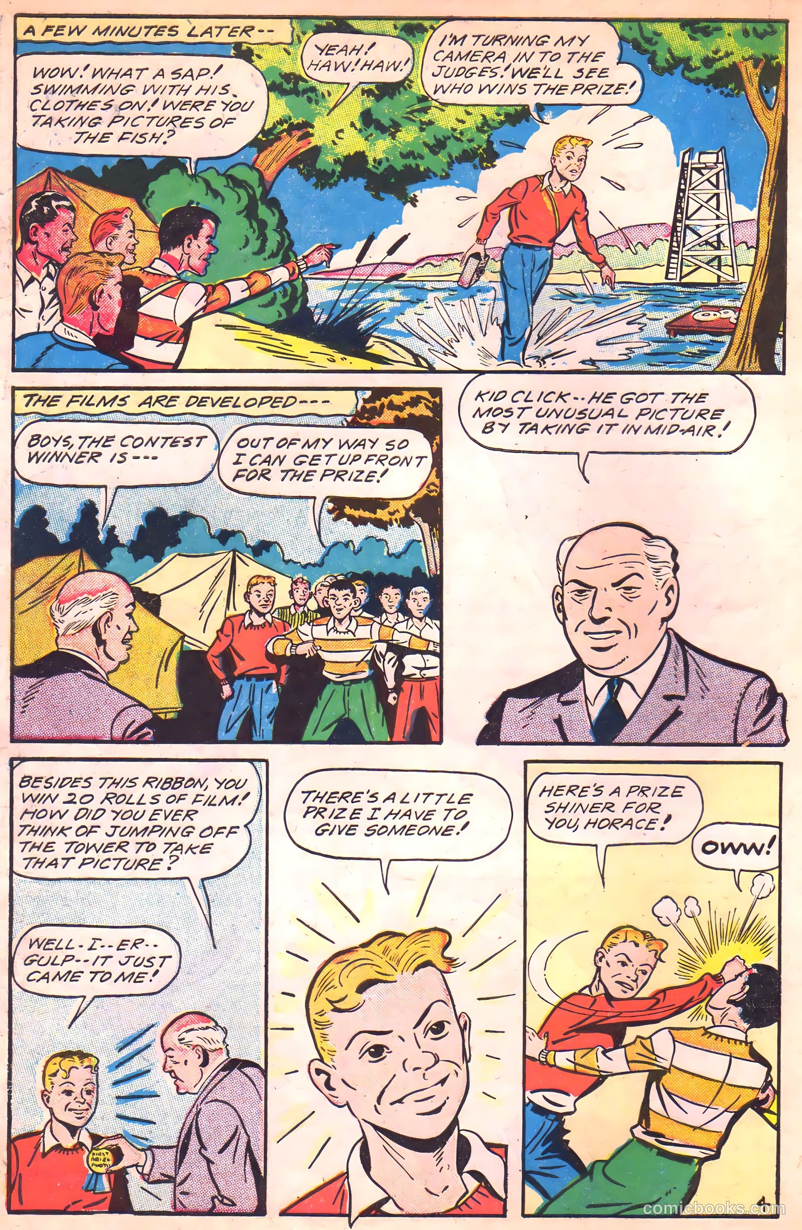 Camera Comics #5 (1945) — page 50 of 52