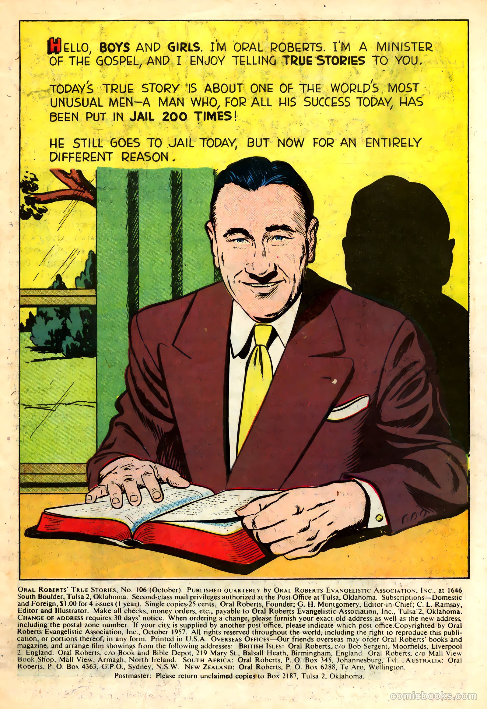 Oral Roberts' True Stories 106 - The Mayor of Capitol Avenue #1 (1957) — page 3 of 36