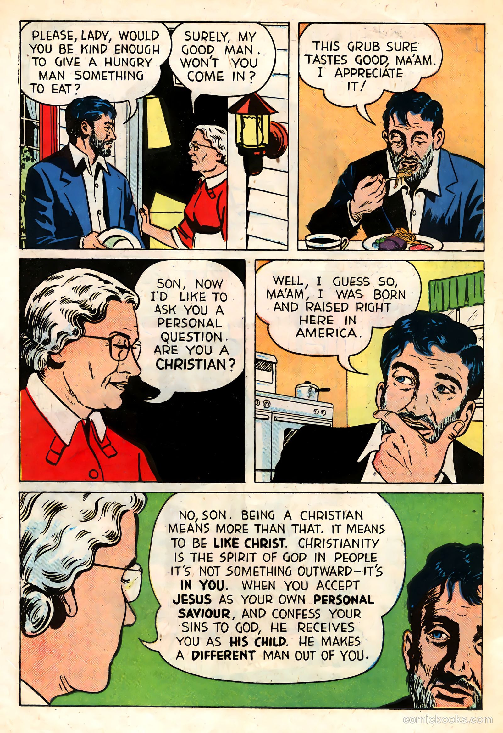 Oral Roberts' True Stories 106 - The Mayor of Capitol Avenue #1 (1957) — page 22 of 36