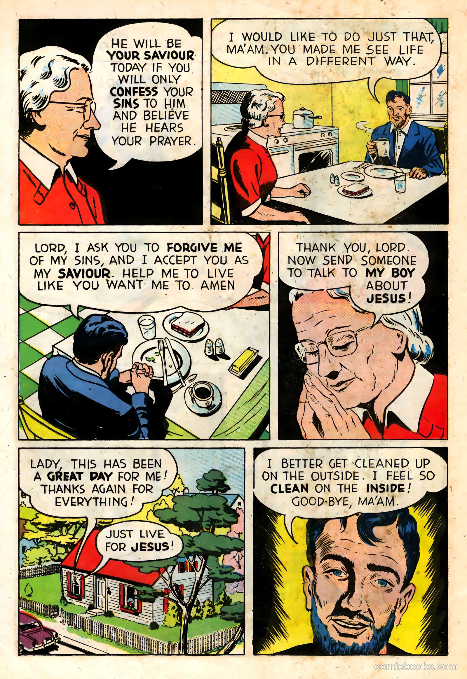 Oral Roberts' True Stories 106 - The Mayor of Capitol Avenue #1 (1957) — page 24 of 36