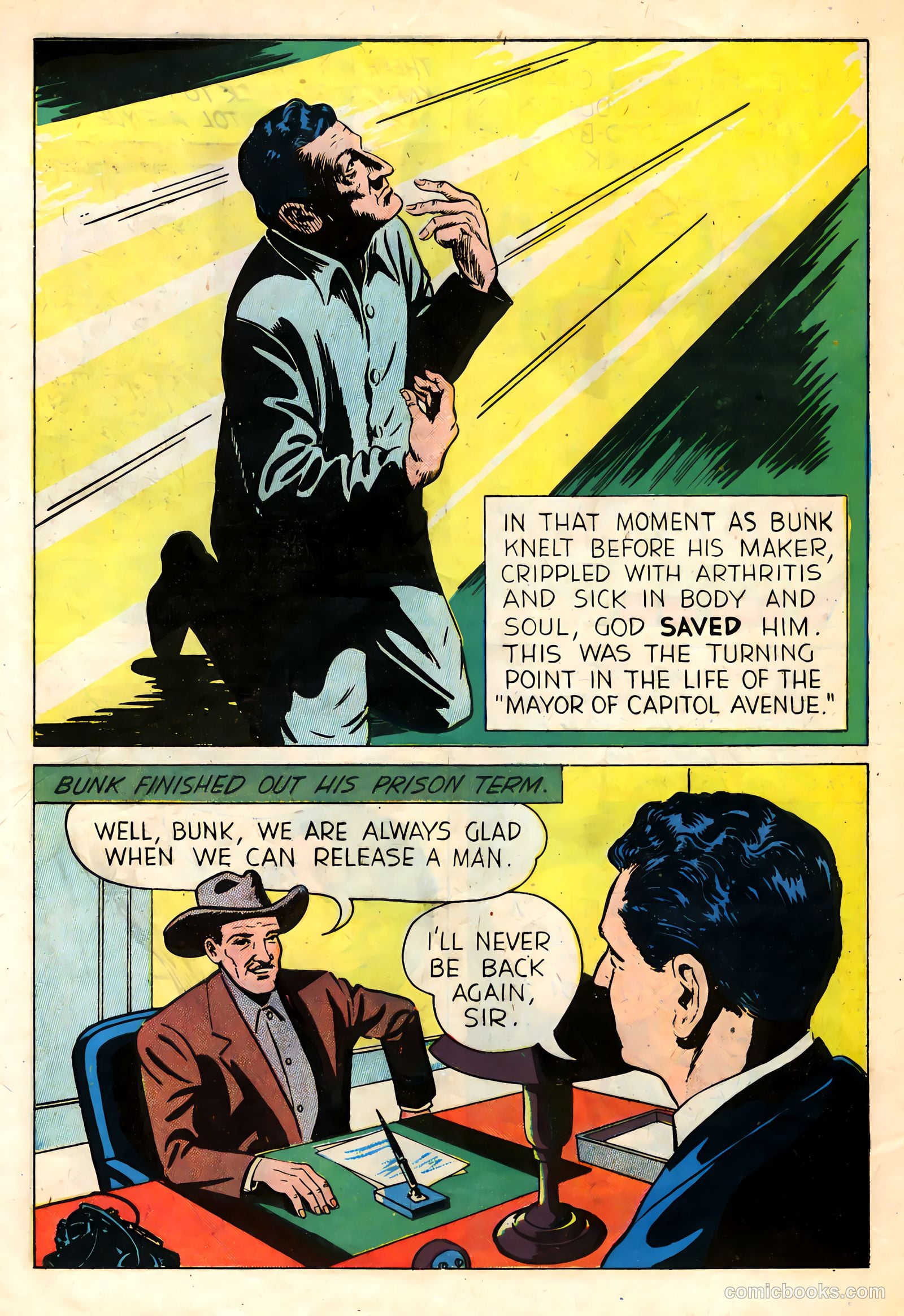 Oral Roberts' True Stories 106 - The Mayor of Capitol Avenue #1 (1957) — page 28 of 36