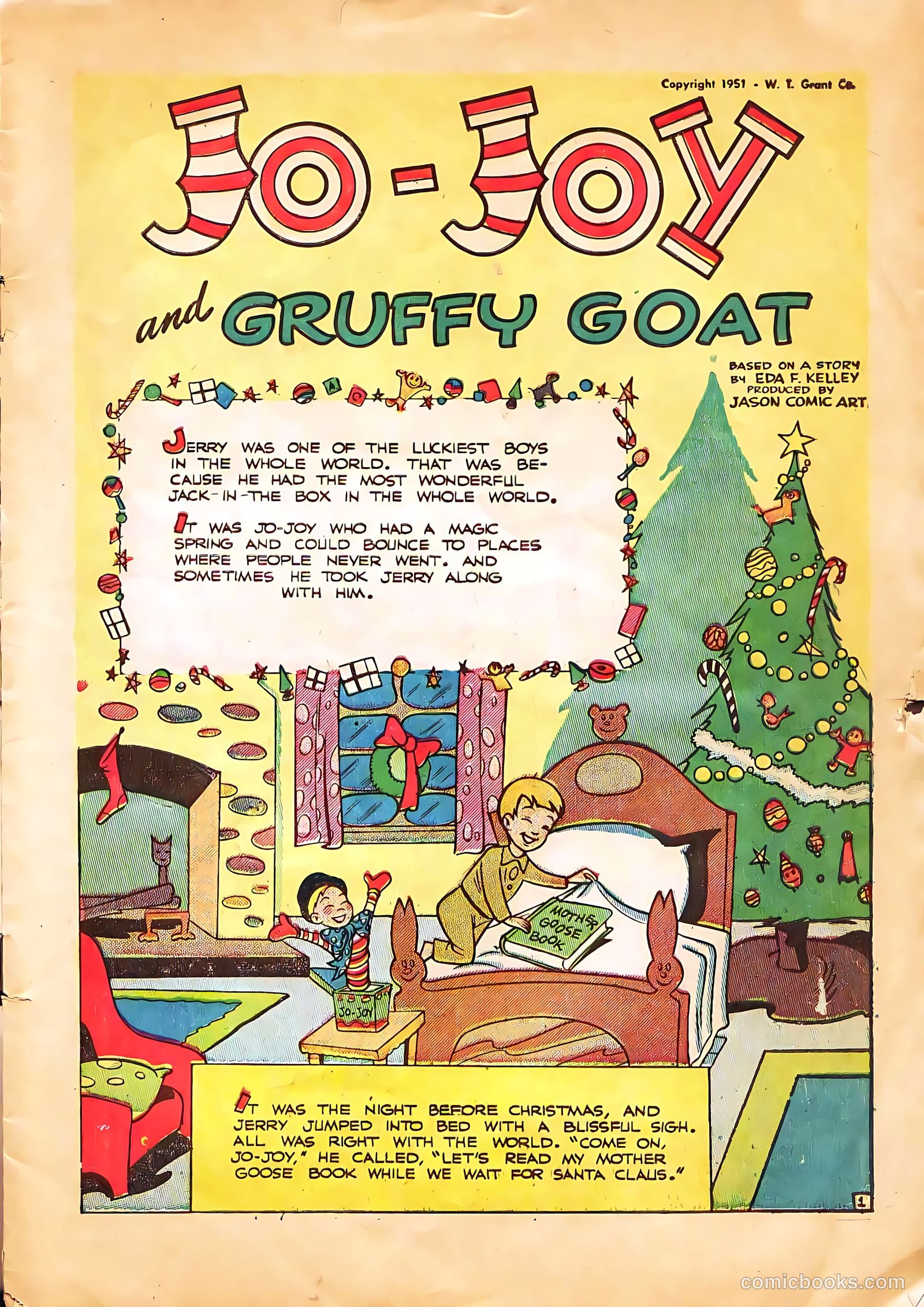 The Adventures of Jo-Joy and the Gruffy Goat #1 (1951) — page 3 of 20