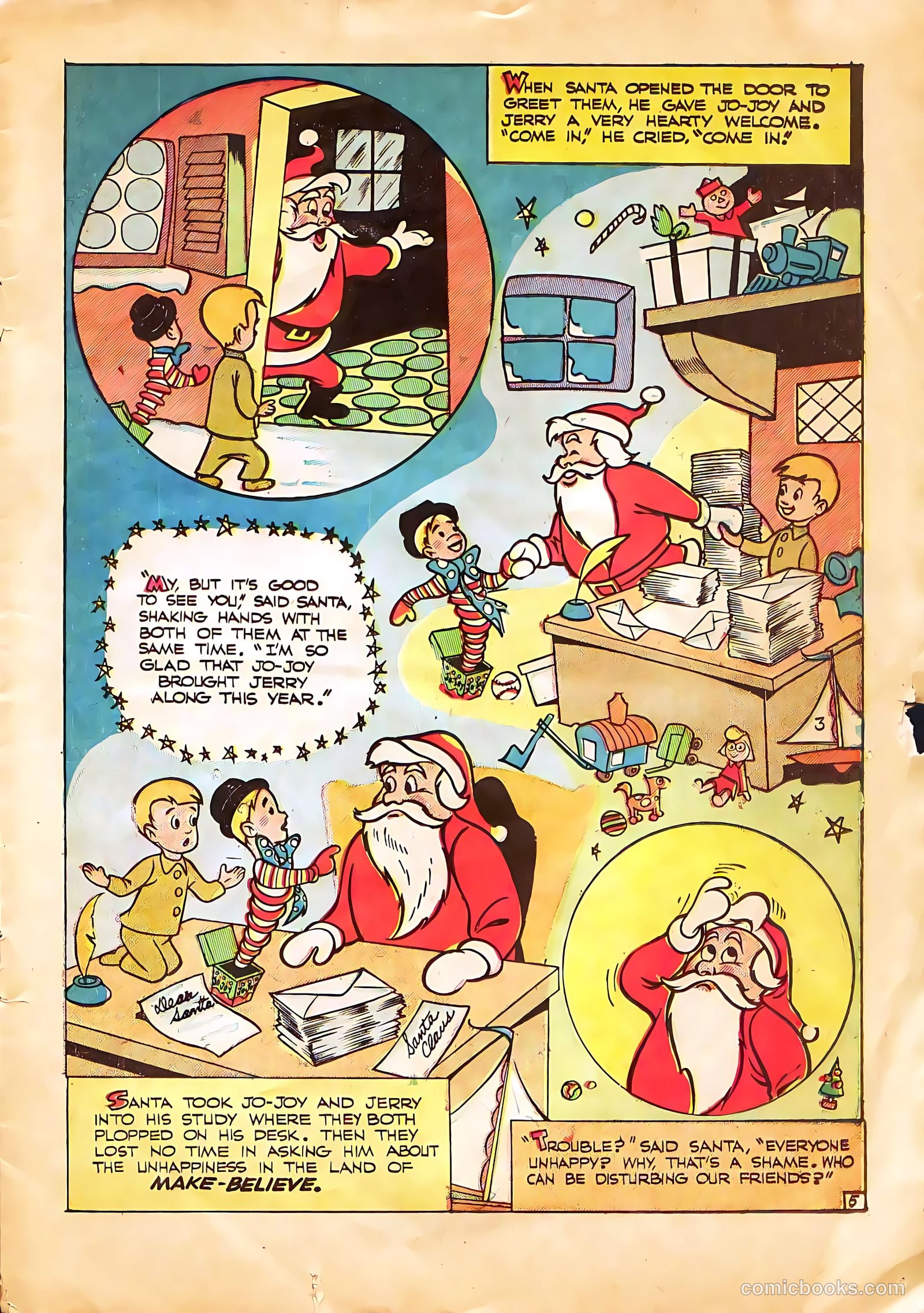 The Adventures of Jo-Joy and the Gruffy Goat #1 (1951) — page 7 of 20