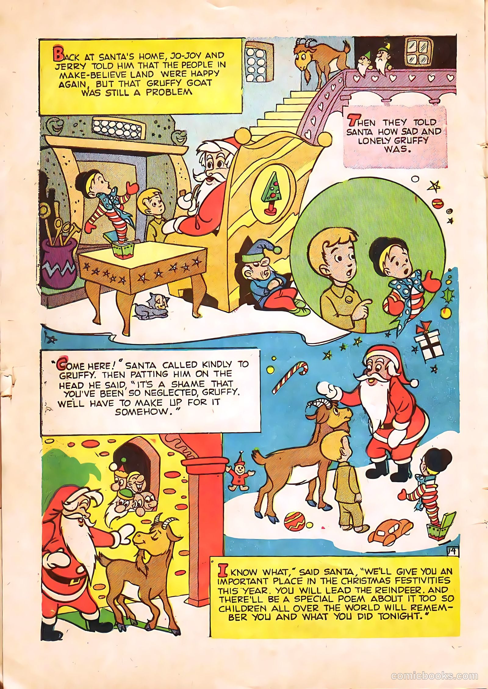 The Adventures of Jo-Joy and the Gruffy Goat #1 (1951) — page 16 of 20