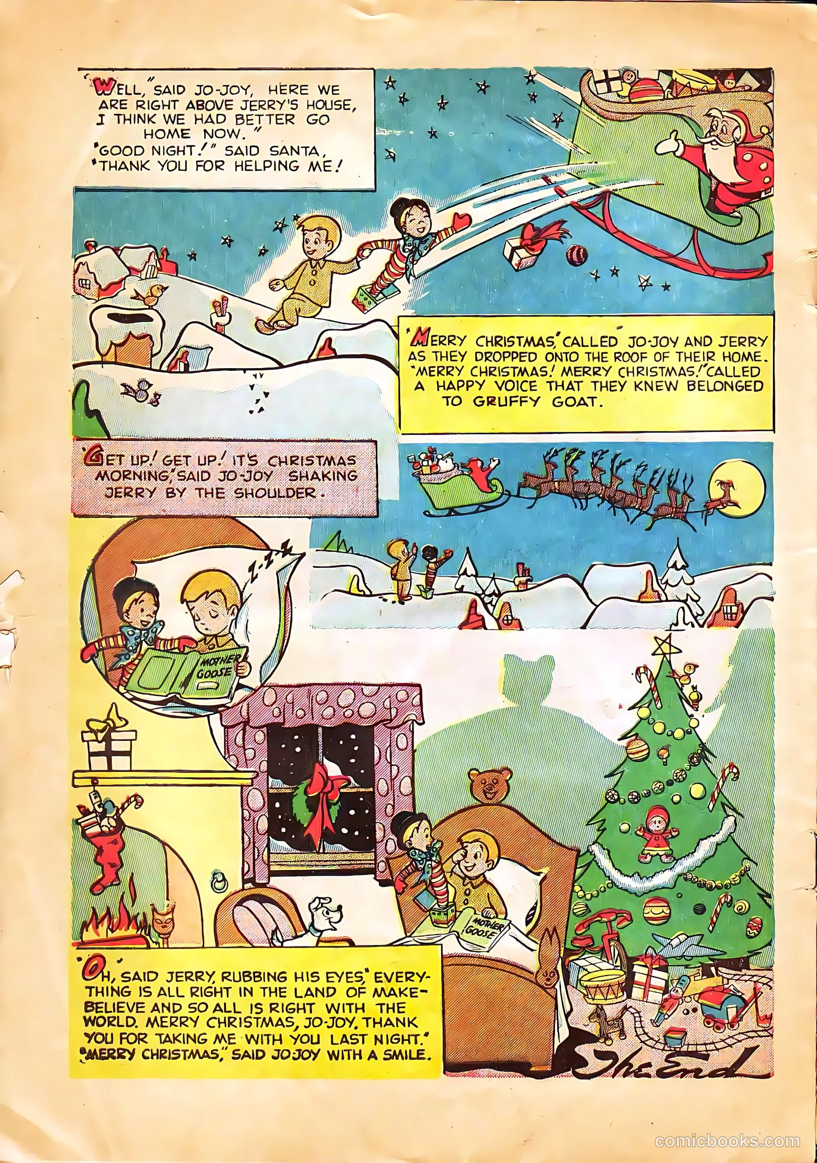 The Adventures of Jo-Joy and the Gruffy Goat #1 (1951) — page 18 of 20