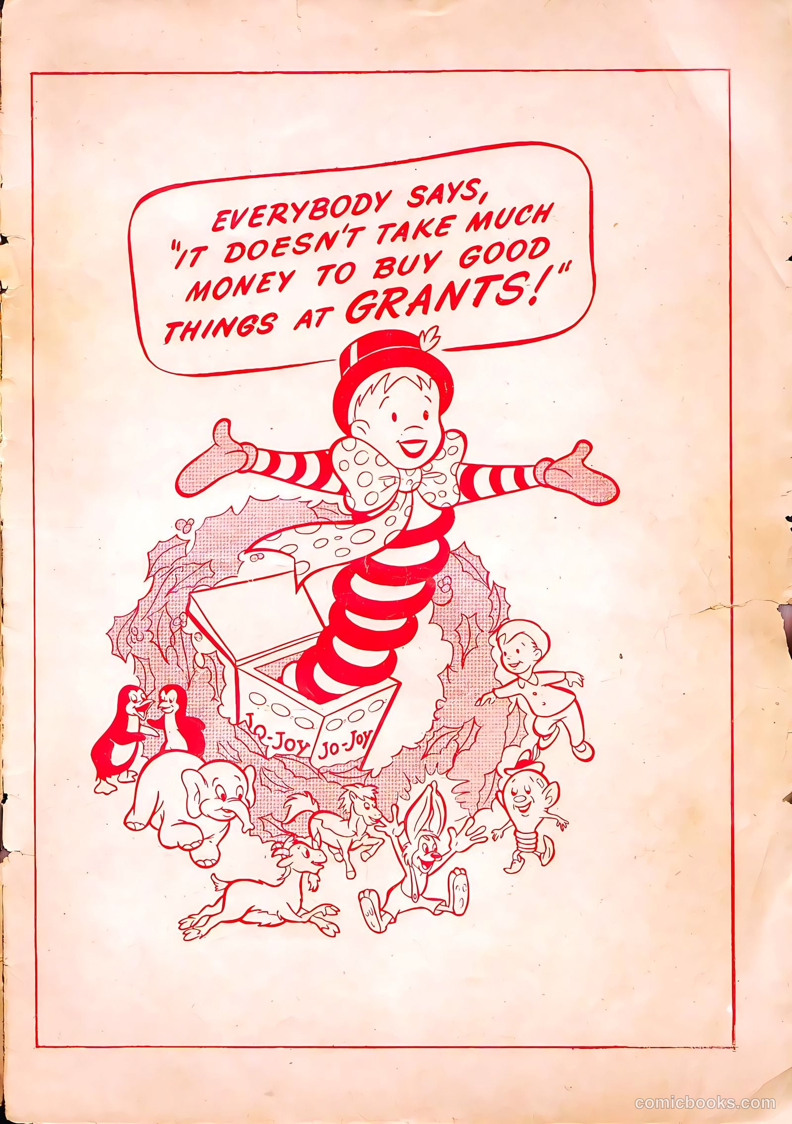 The Adventures of Jo-Joy and the Gruffy Goat #1 (1951) — page 19 of 20